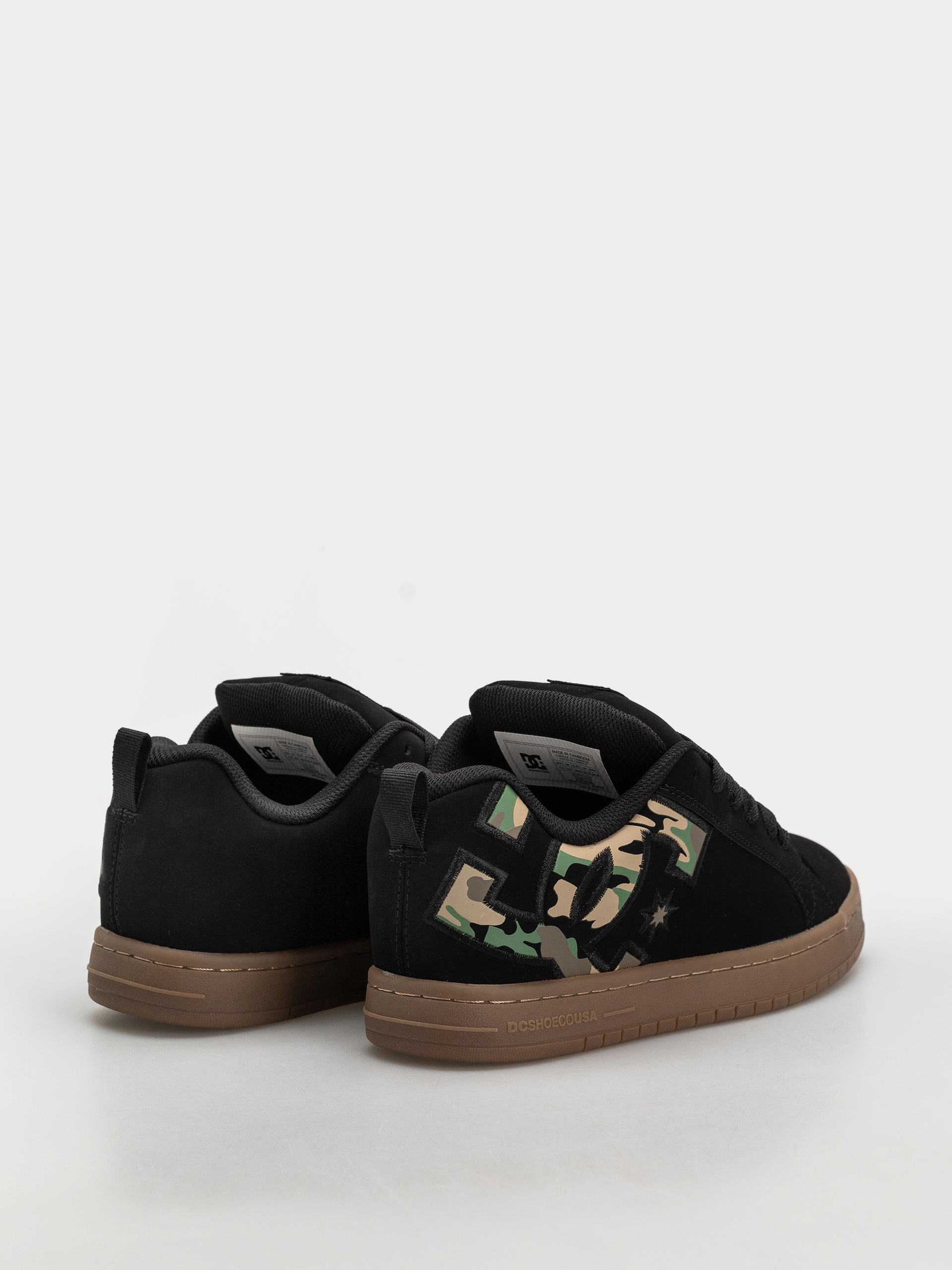 Boty DC Court Graffik (black/black/gum)