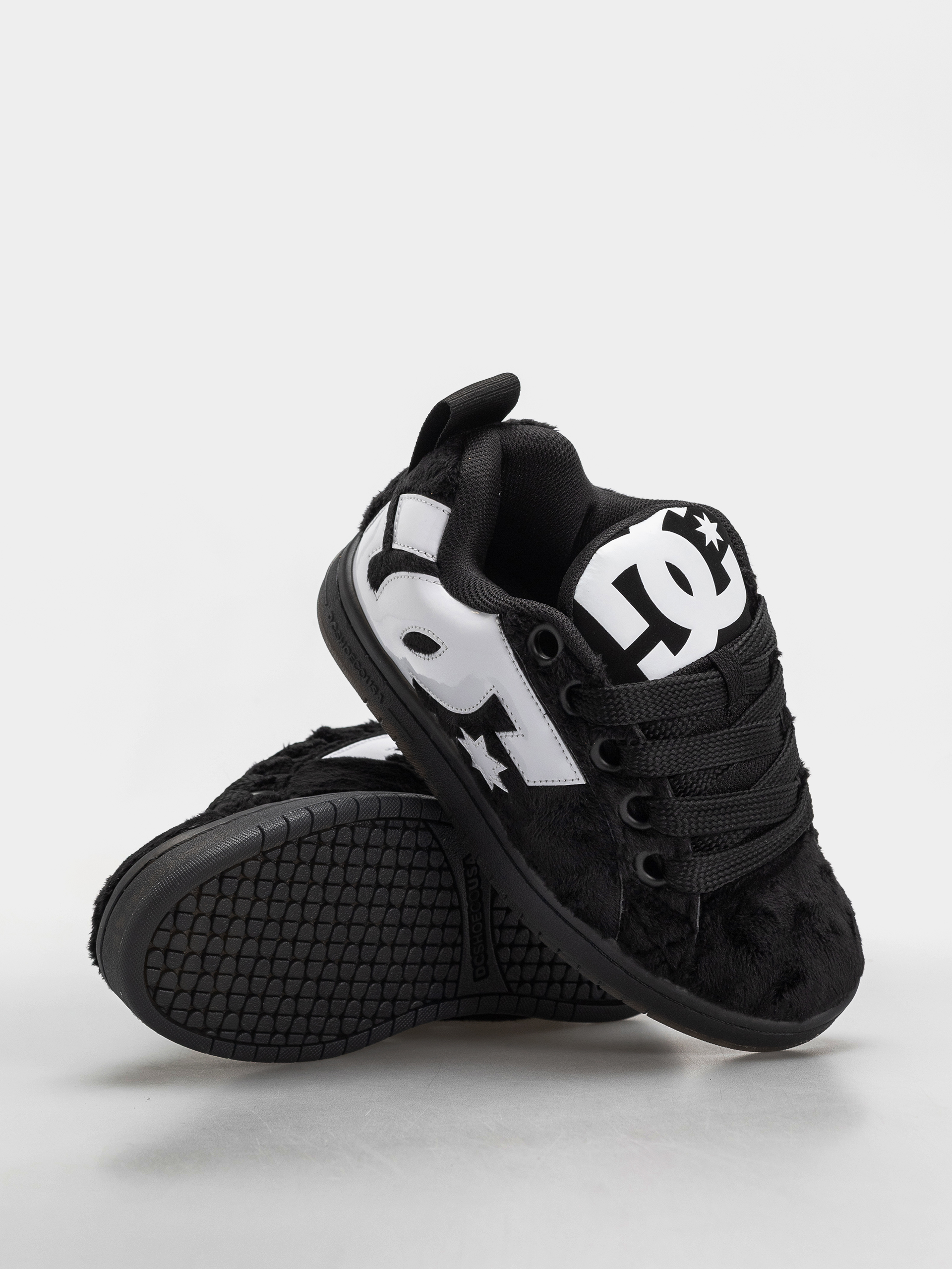 Boty DC Court Graffik Puff (black/black/white)