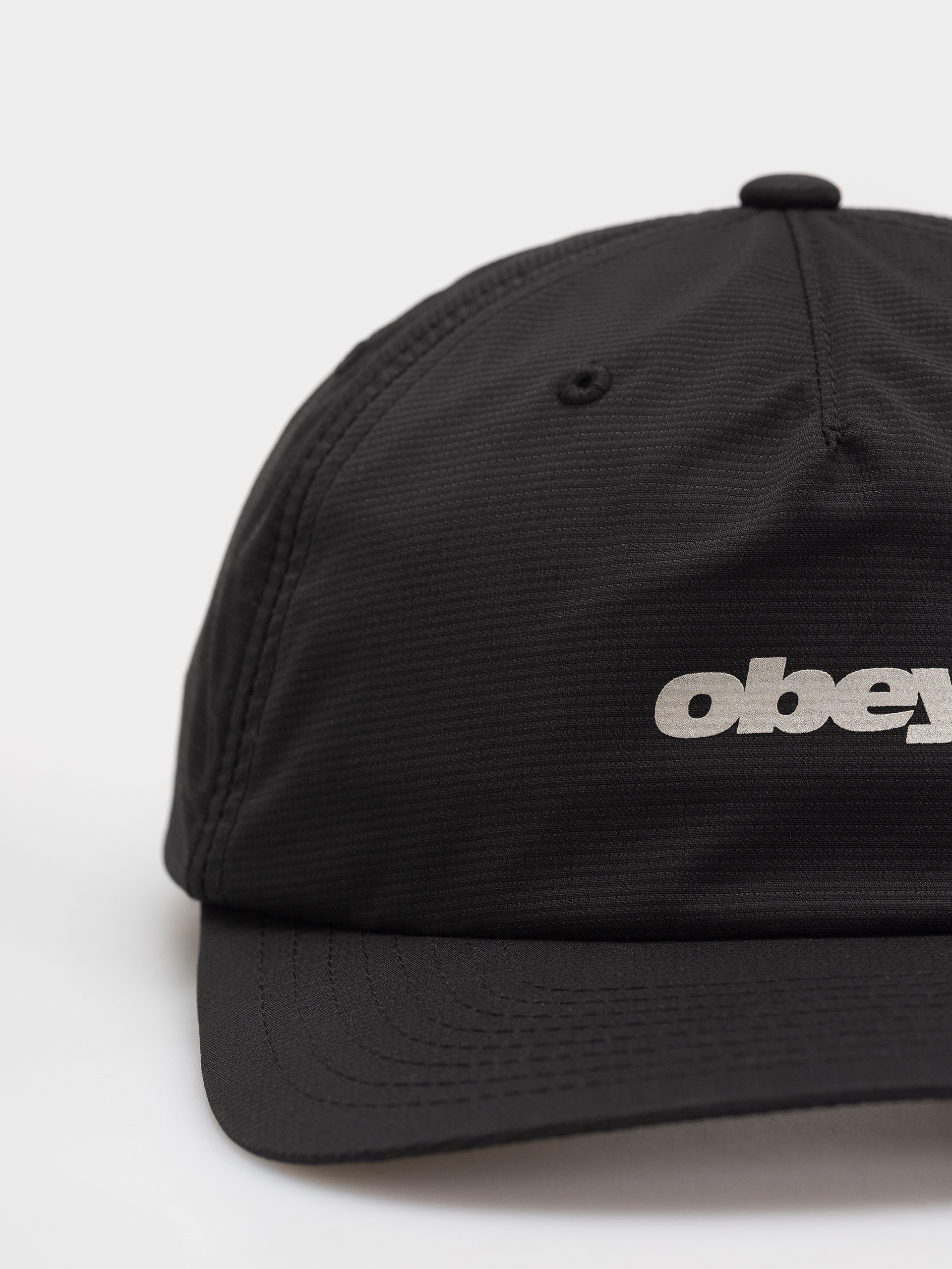 Kšiltovka  OBEY Stride 5 Panel (black)