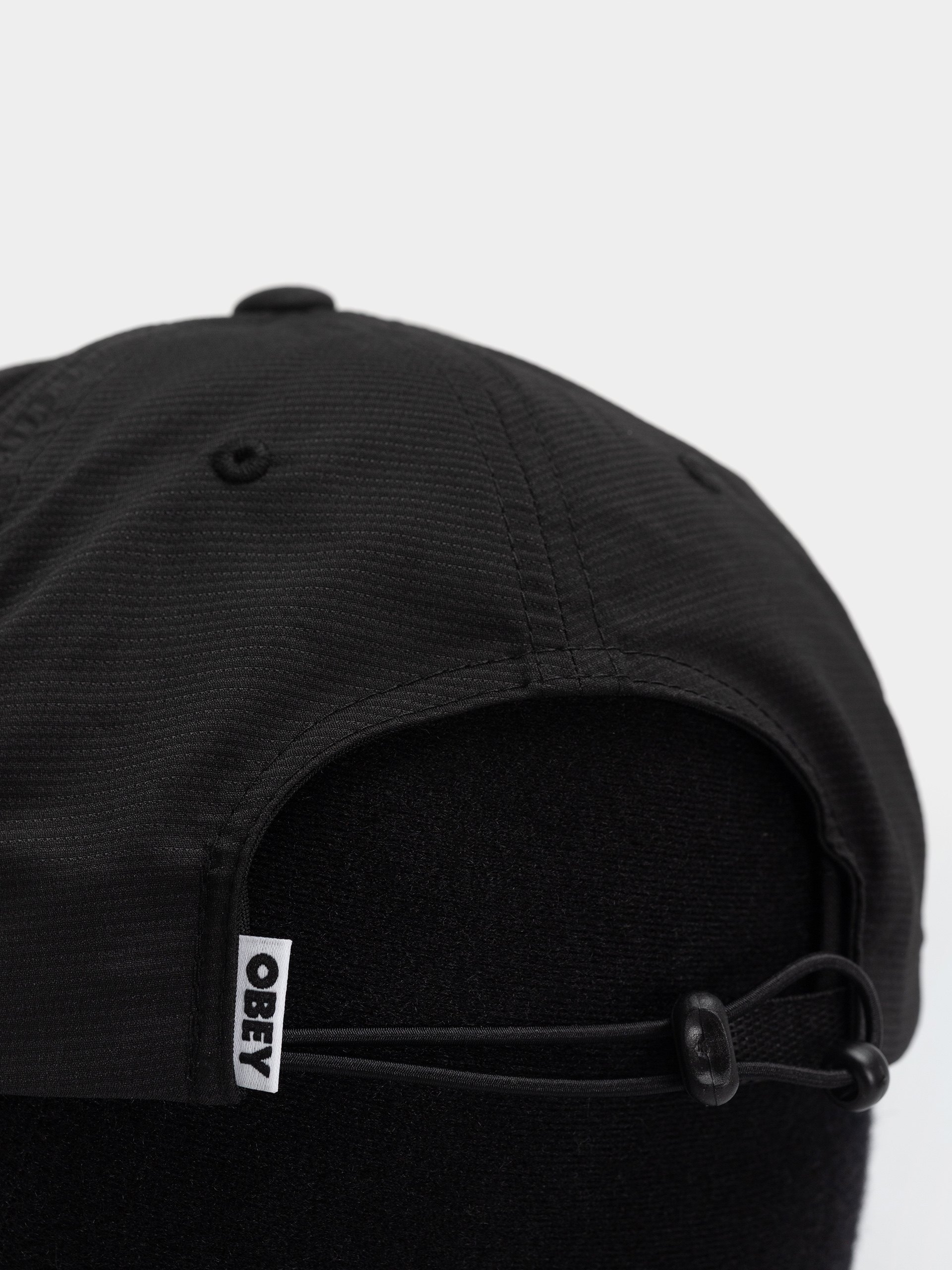 Kšiltovka  OBEY Stride 5 Panel (black)