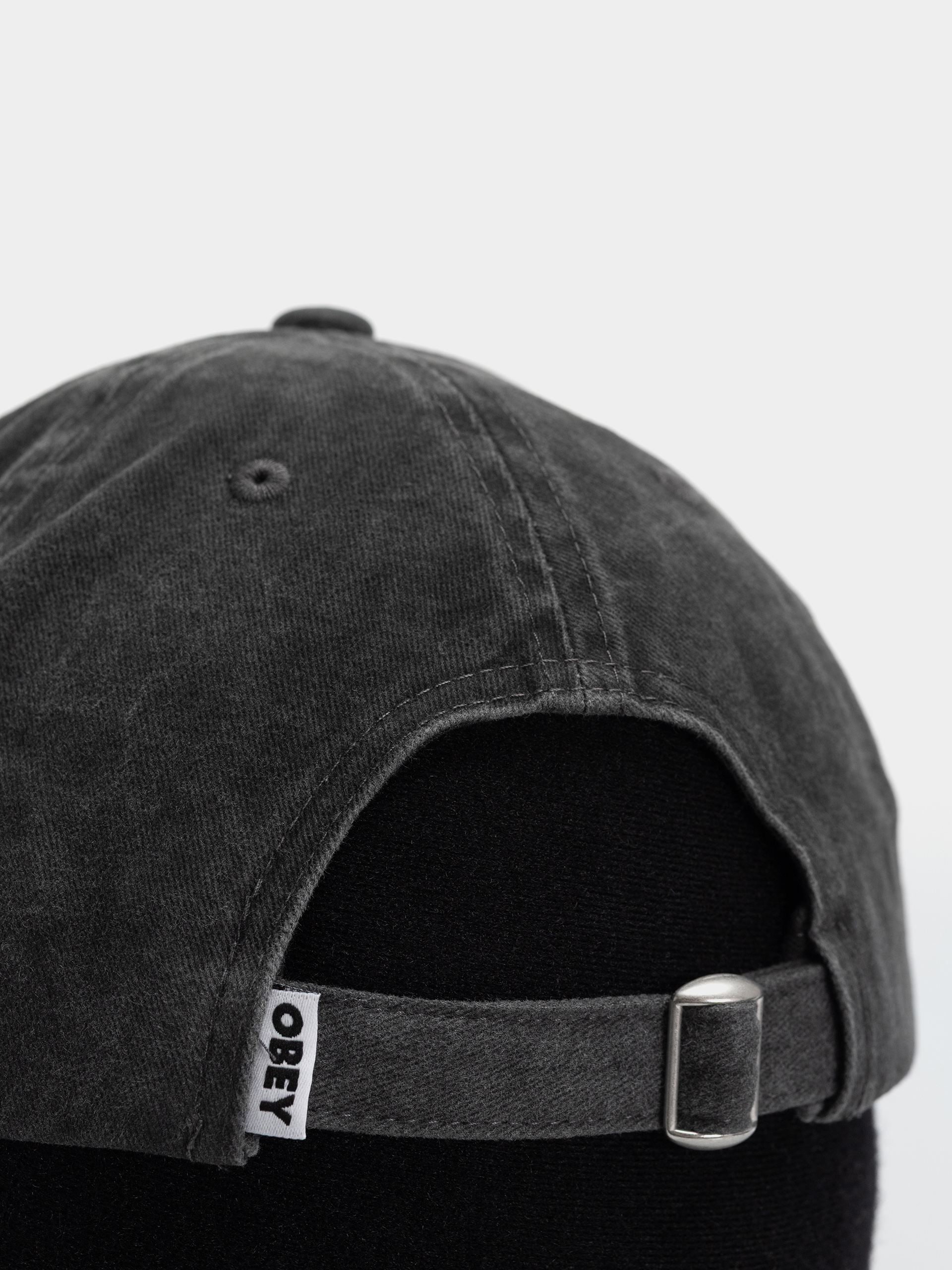 Kšiltovka  OBEY Pigment Bold 6 Panel (pigment black)