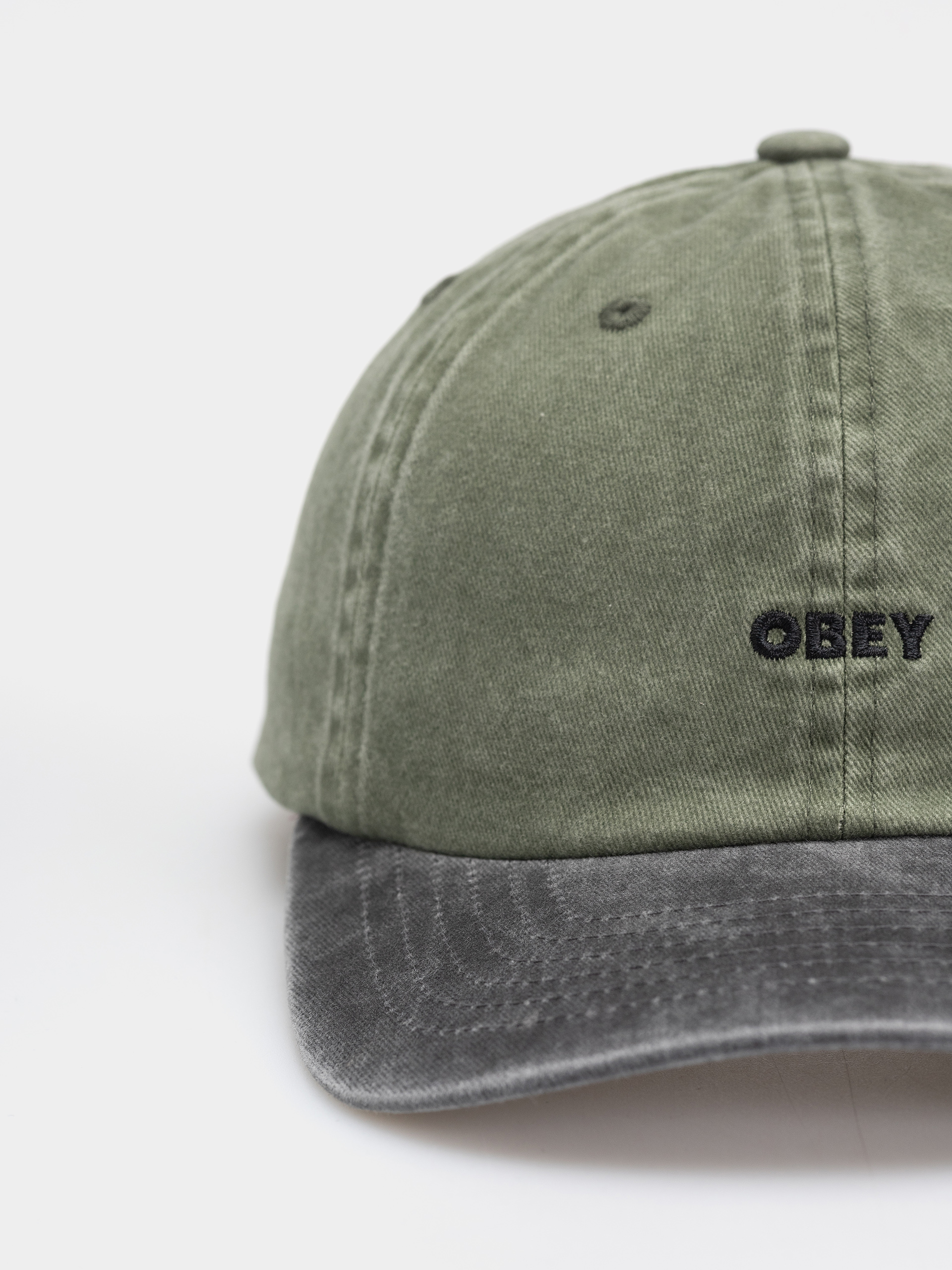 Kšiltovka  OBEY Pigment Bold 6 Panel (pigment olive multi)