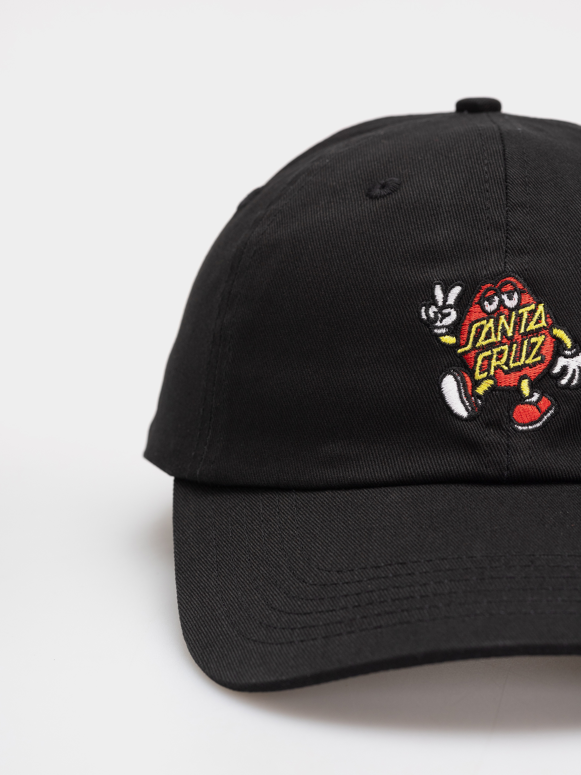 Kšiltovka  Santa Cruz Dot Guy (black)
