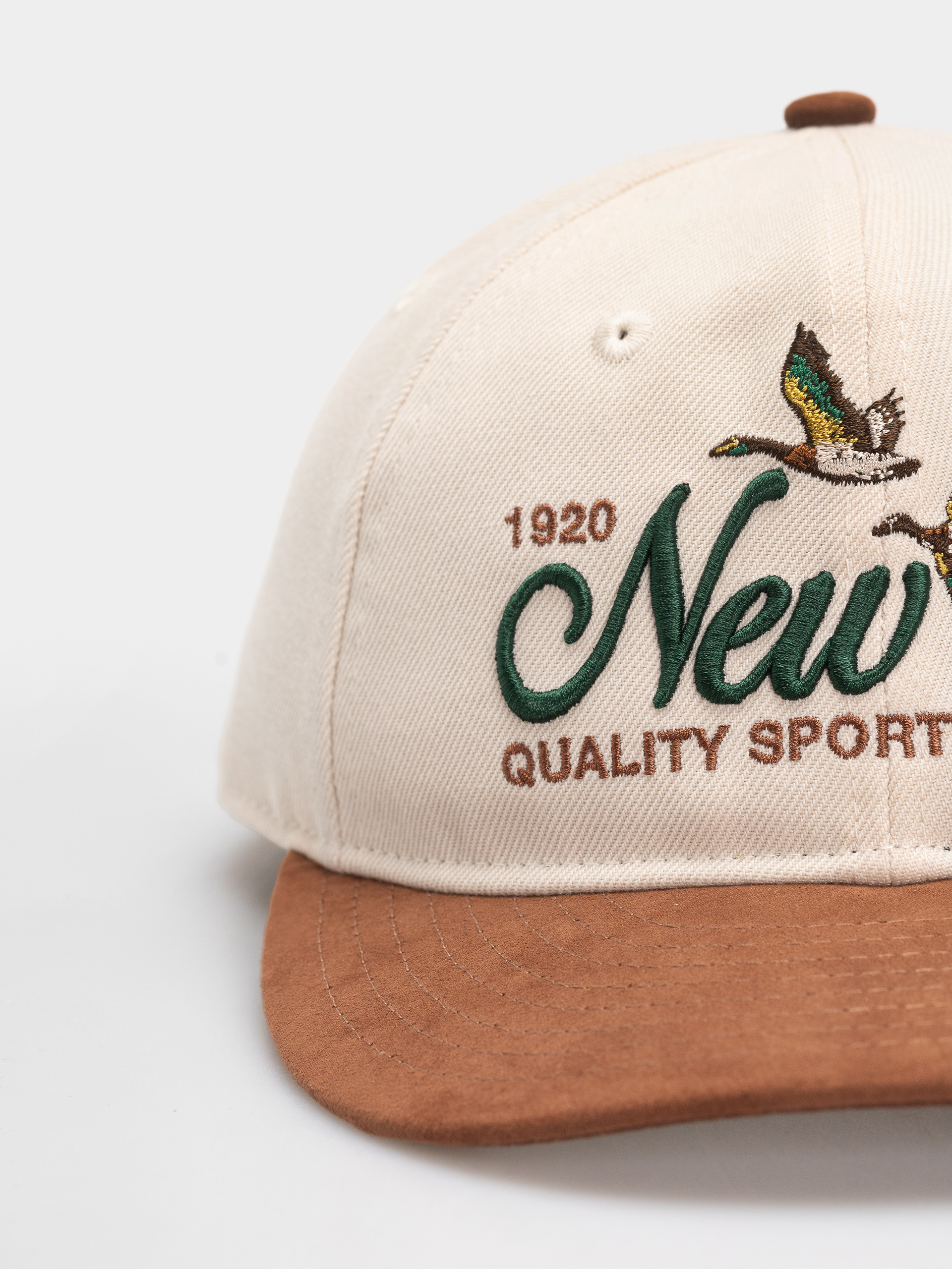 Kšiltovka  New Era Suede Pc 9Fifty Rc (light cream/brown)