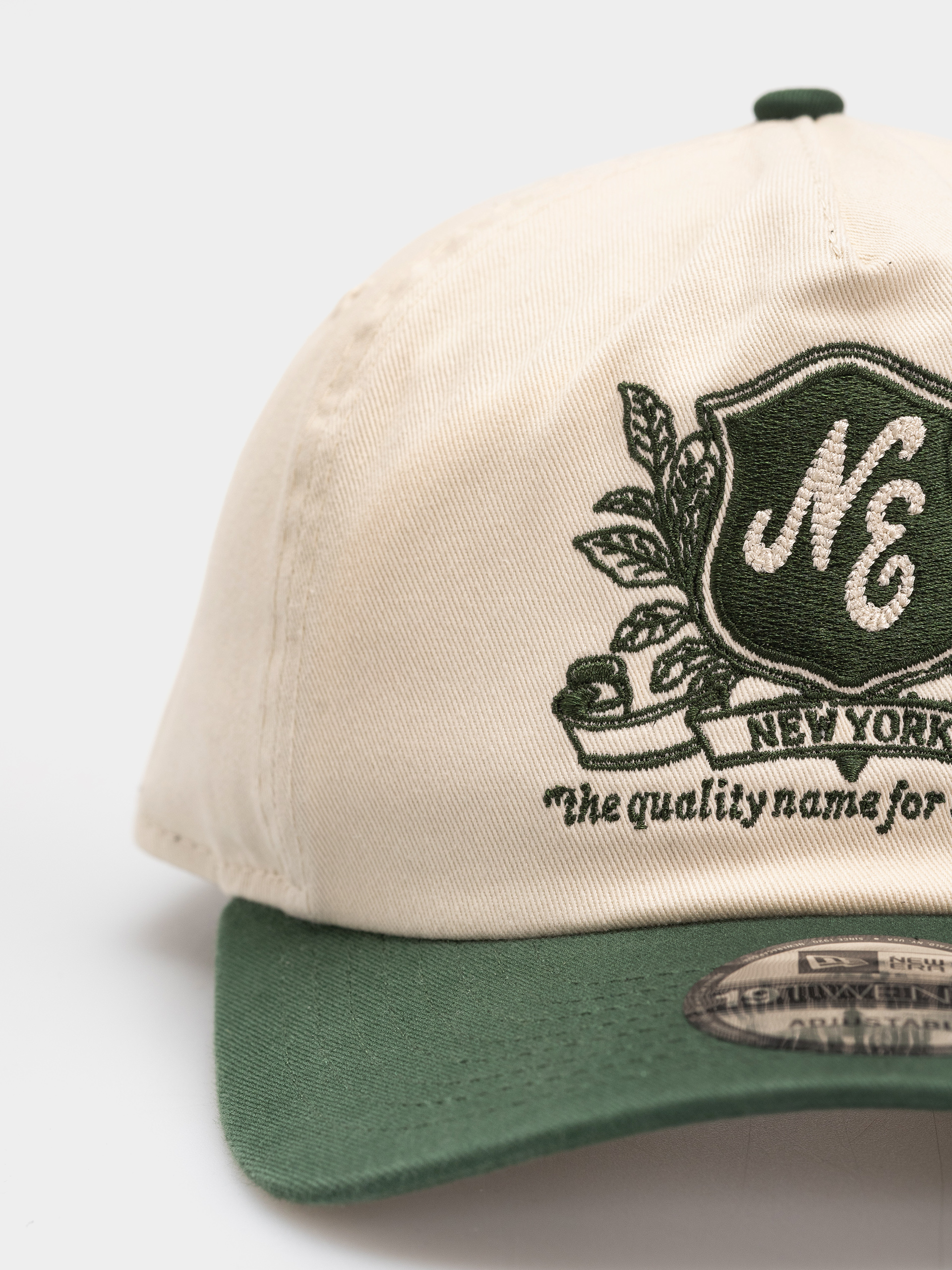 Kšiltovka  New Era Washed Graphic 19Twenty (light cream/green)