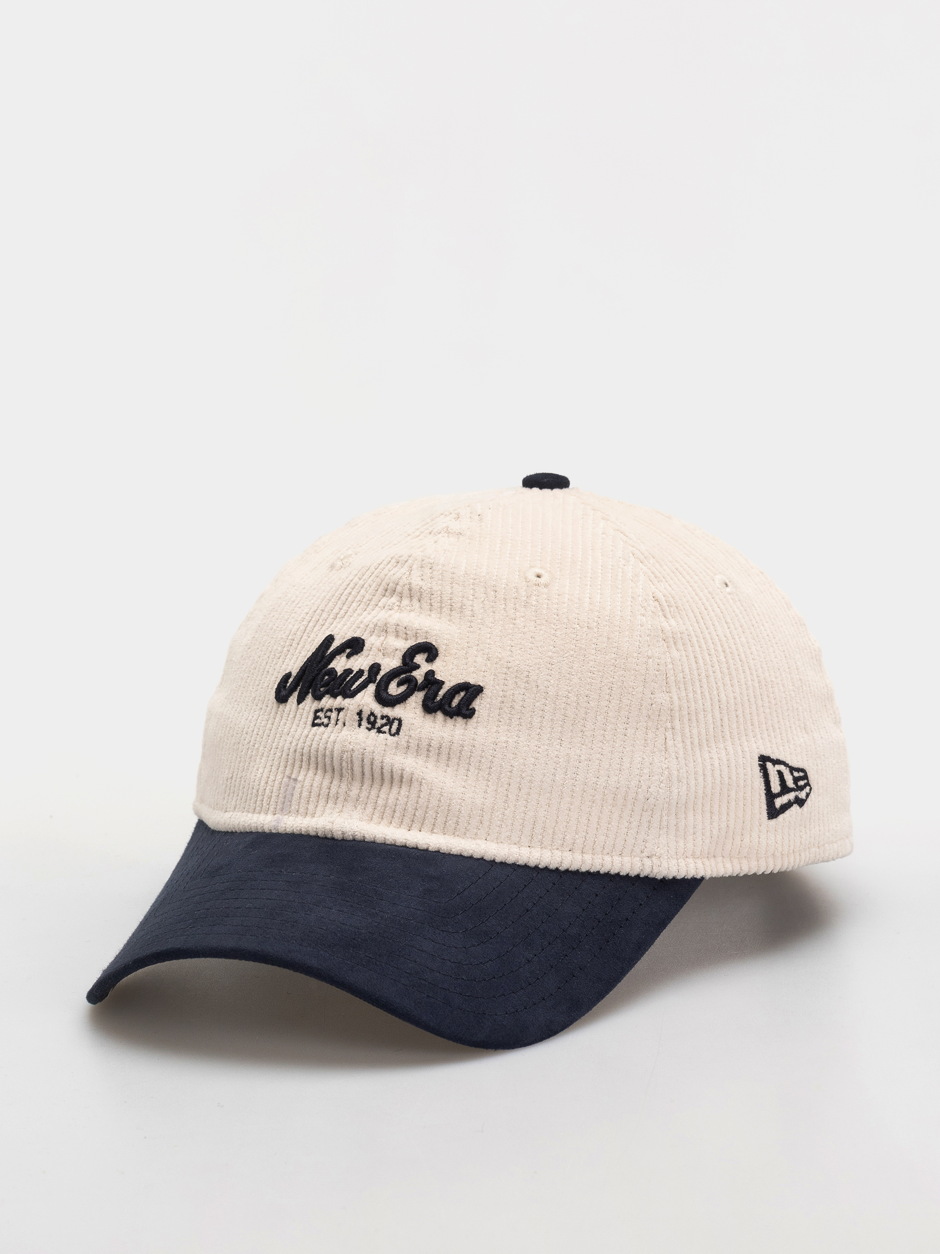 Kšiltovka  New Era Cord Mix 9Twenty (cream/navy)