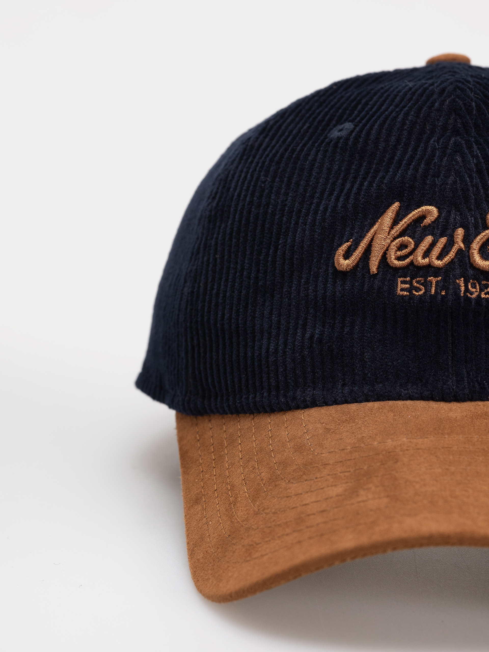 Kšiltovka  New Era Cord Mix 9Twenty (navy/brown)