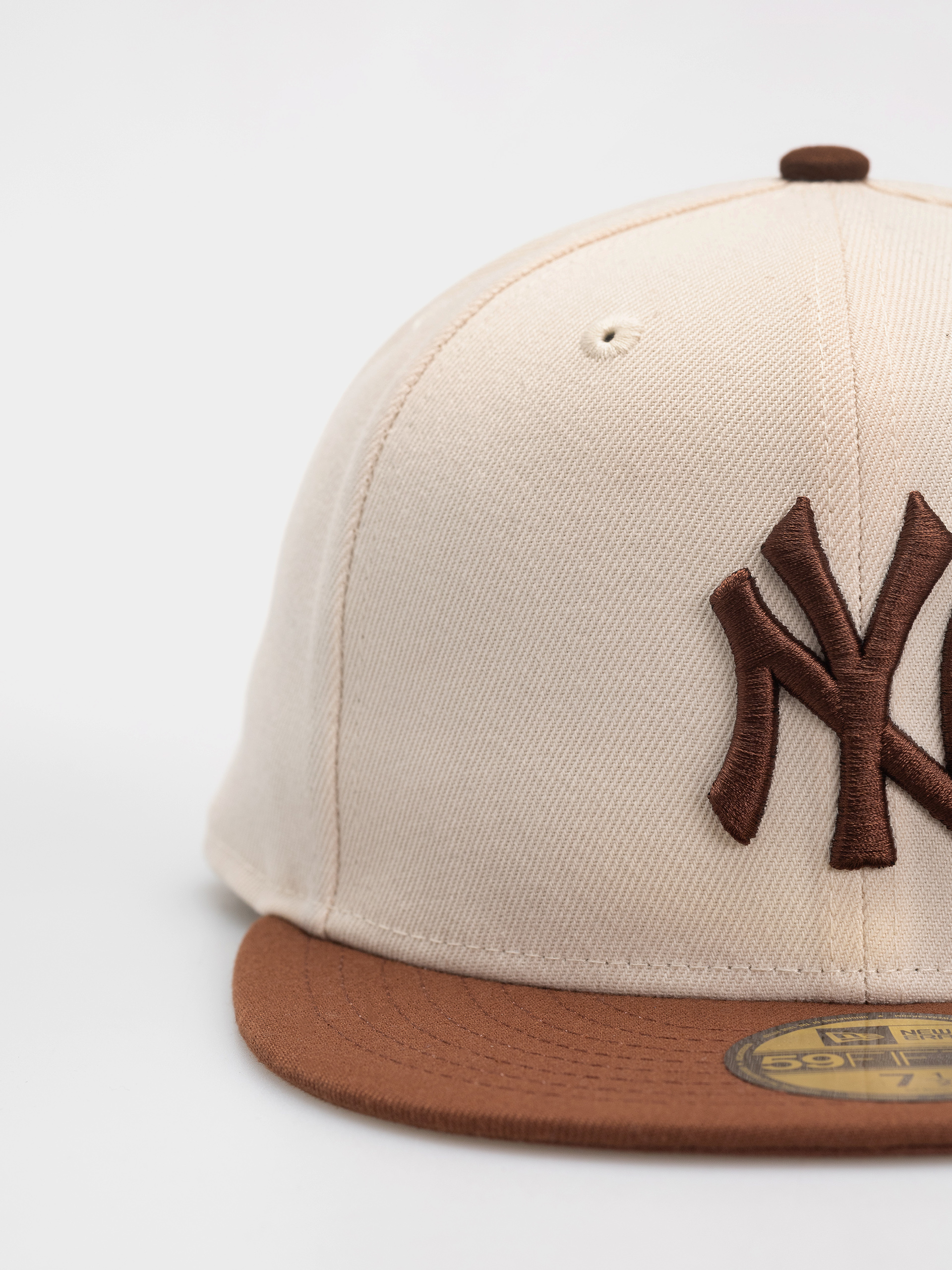 Kšiltovka  New Era Colour Block League Essential 59Fifty New York Yankees (light cream/brown)