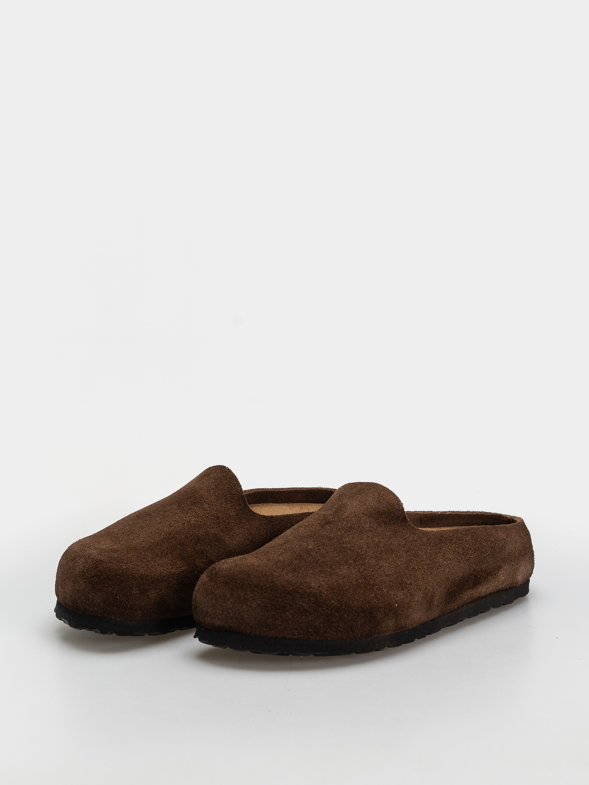 Plážovky Birkenstock Amsterdam Wrapped Suede Leather Narrow (carafe)