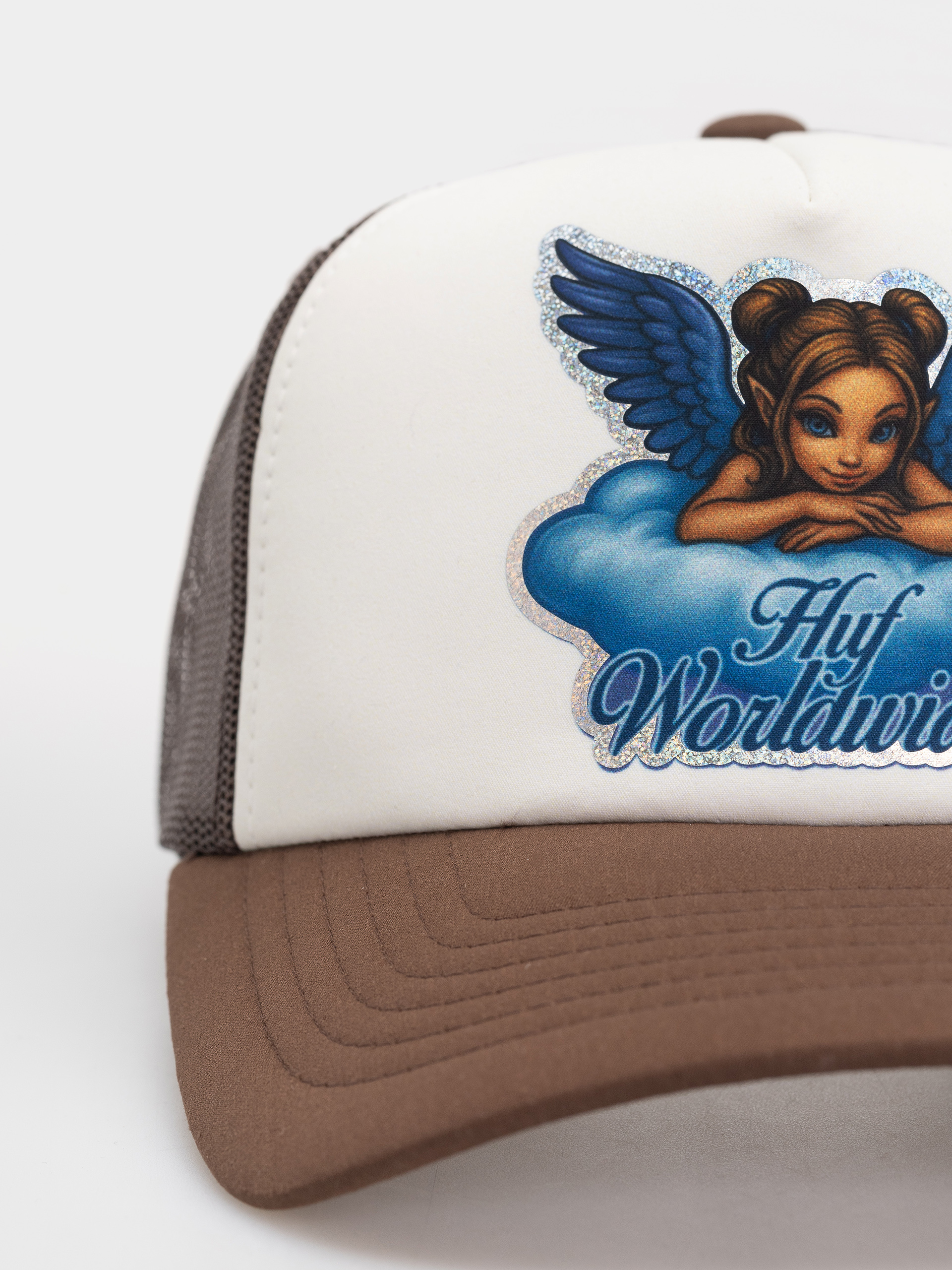 Kšiltovka  HUF Bliss Trucker (brown)