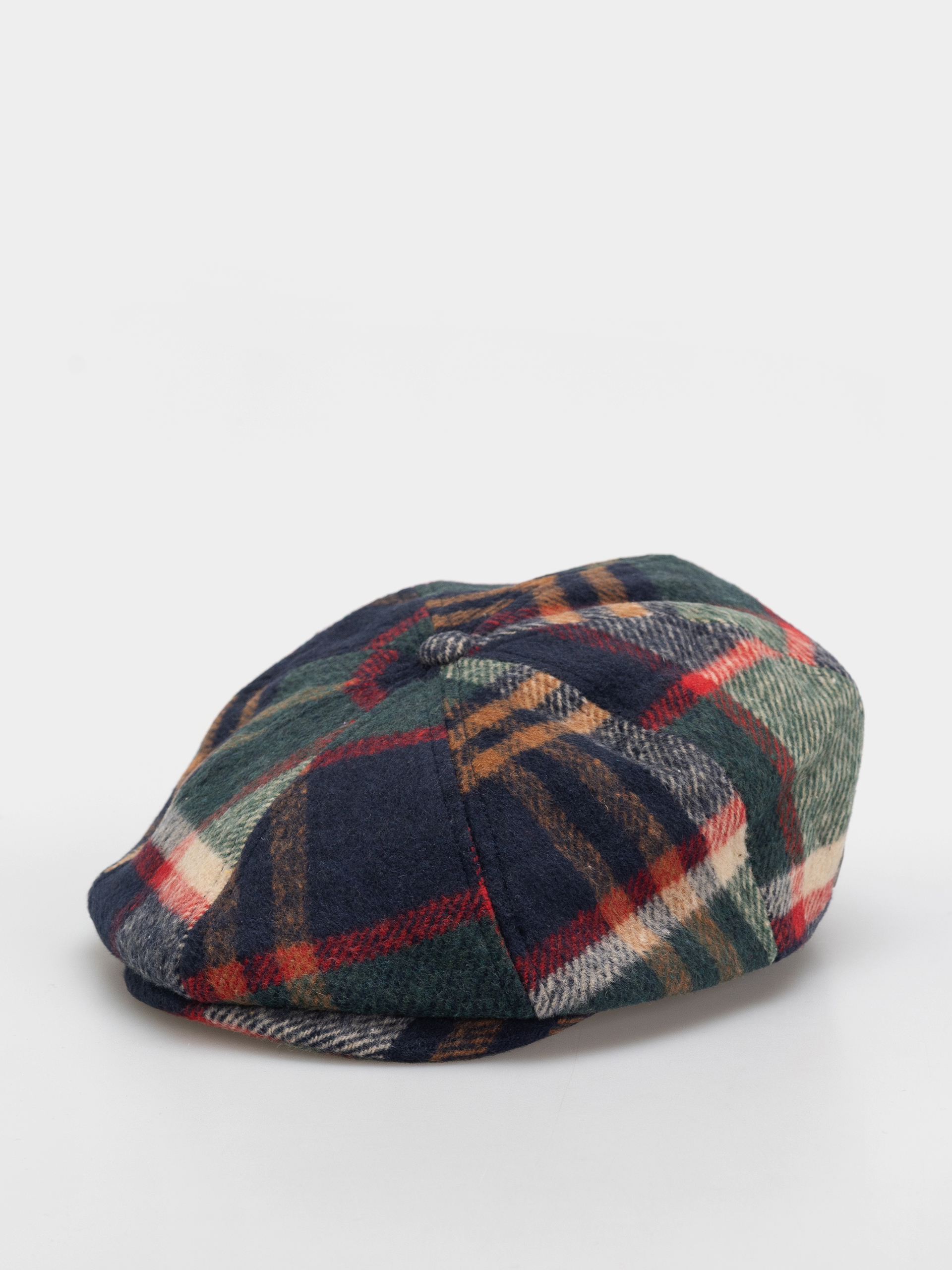 Klobouk s kšiltem Brixton Brood Snap Cap (navy/green/red/cream)