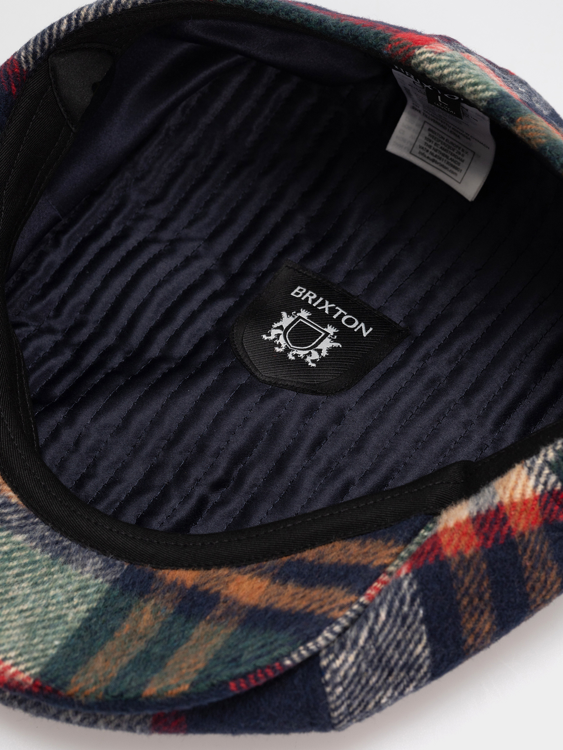 Klobouk s kšiltem Brixton Brood Snap Cap (navy/green/red/cream)