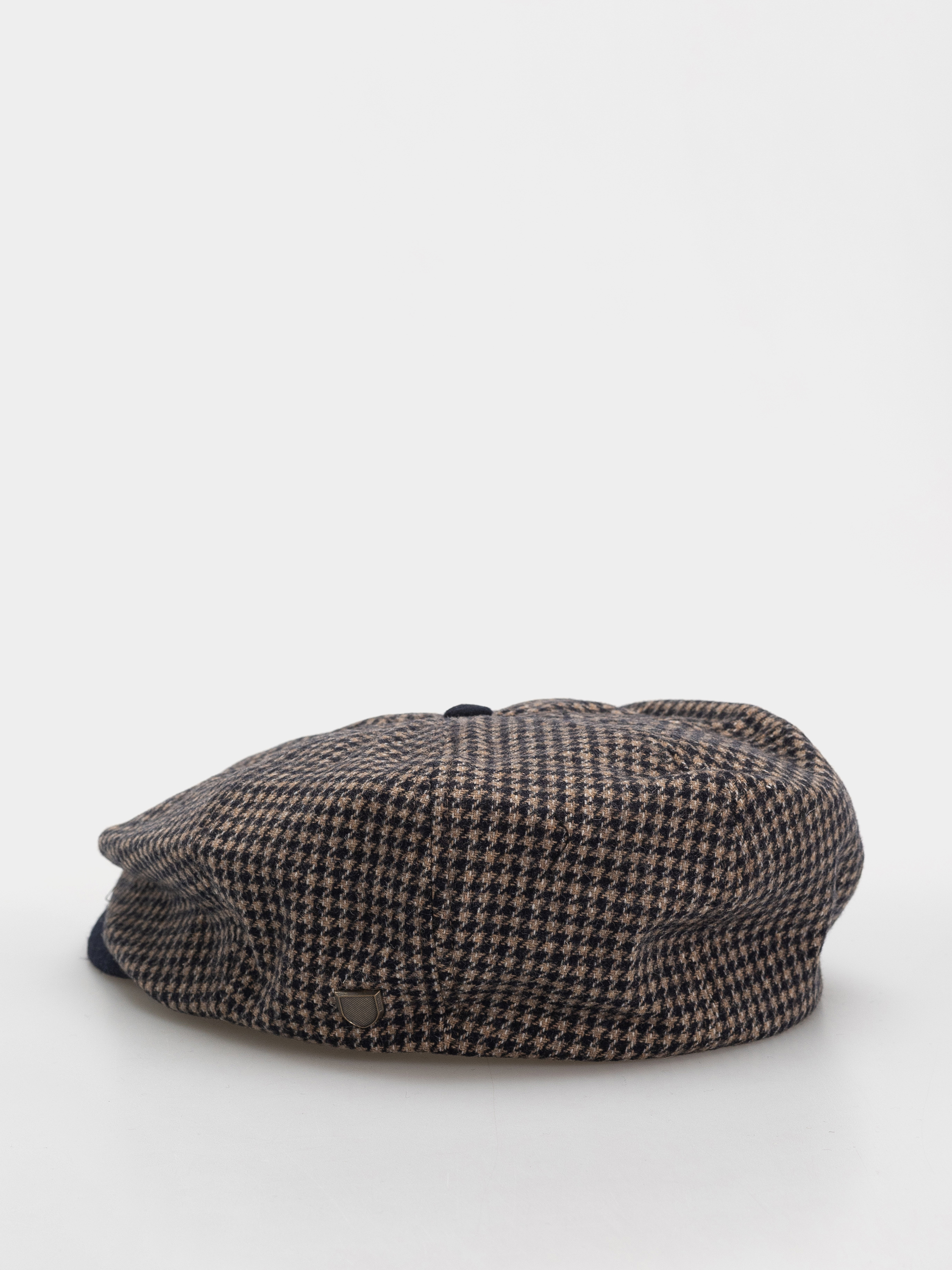 Klobouk s kšiltem Brixton Brood Snap Cap (navy/sand houndstooth)