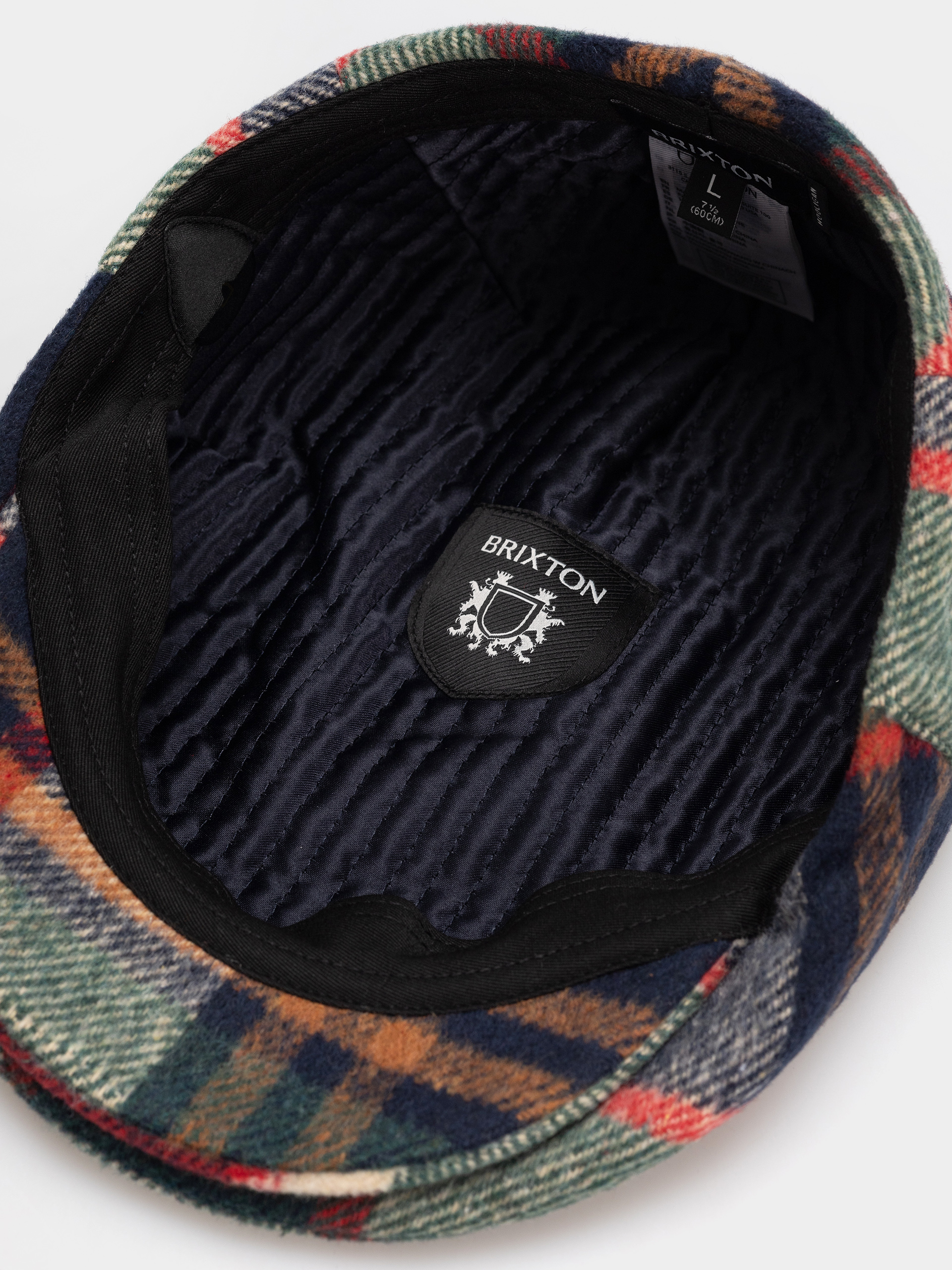 Klobouk s kšiltem Brixton Hooligan Snap Cap (navy/green/red/cream)