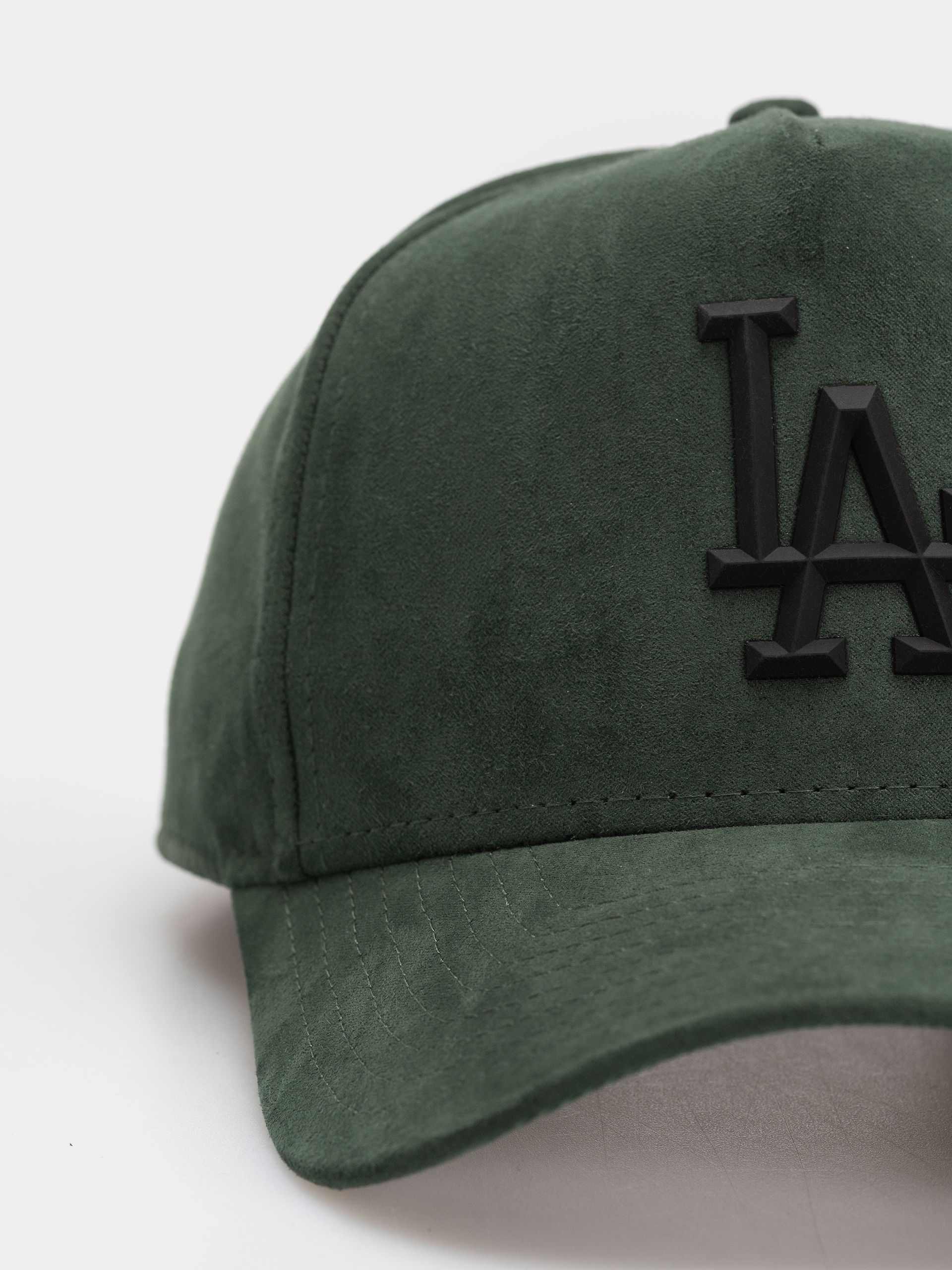 Kšiltovka  New Era Faux Suede E Frame La Dodgers (green)