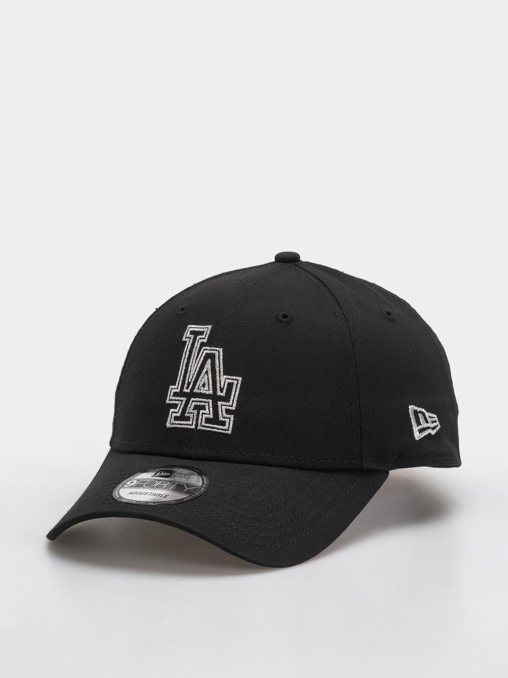 Kšiltovka  New Era Metallic Outline 9Forty Los Angeles Dodgers (black)
