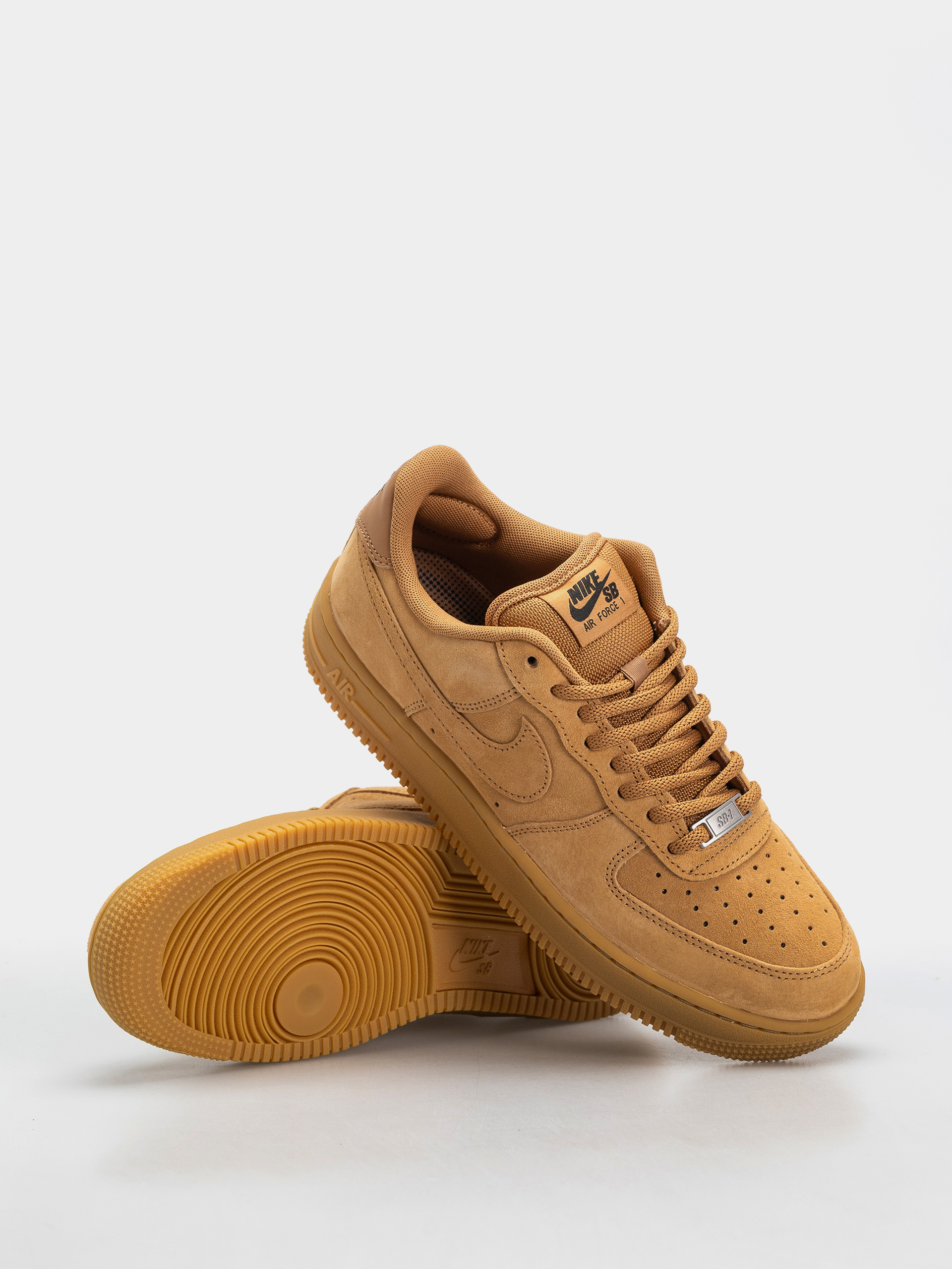 Boty Nike SB Air Force 1 (flax/flax/black/gum light brown)