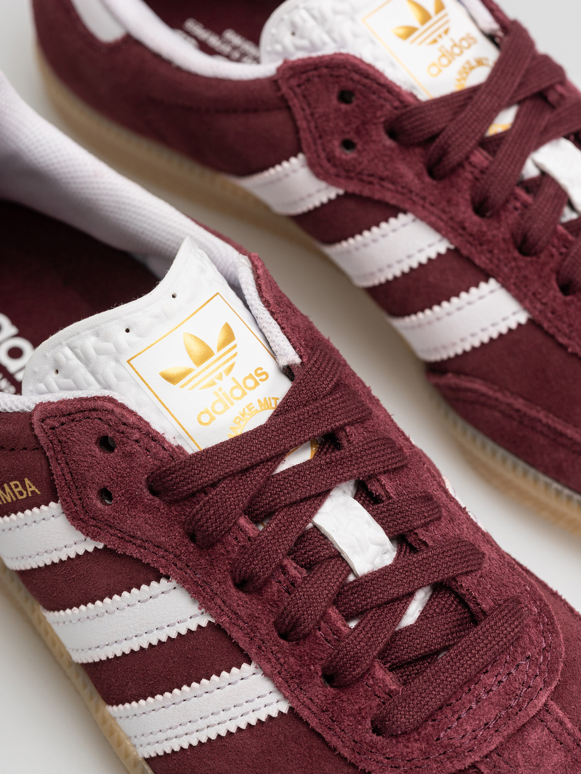 Boty adidas Samba Adv (shared/ftwwht/maroon)
