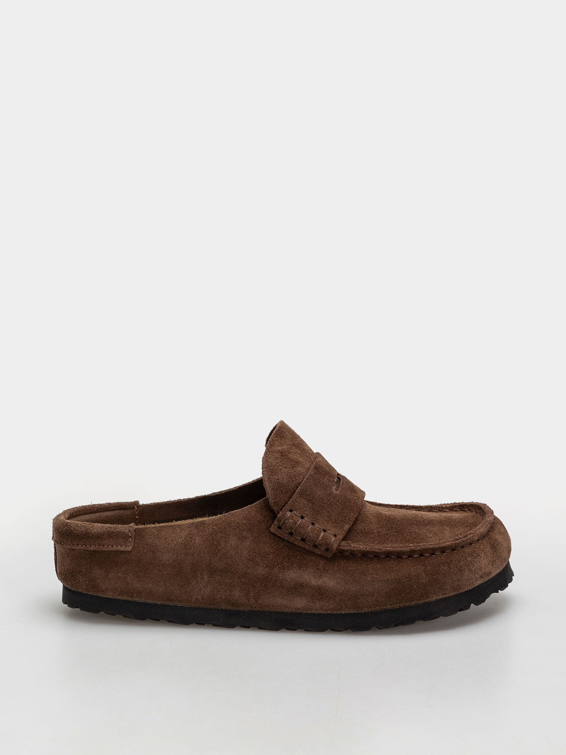 Plážovky Birkenstock Naples Wrapped Suede Leather Narrow (carafe)