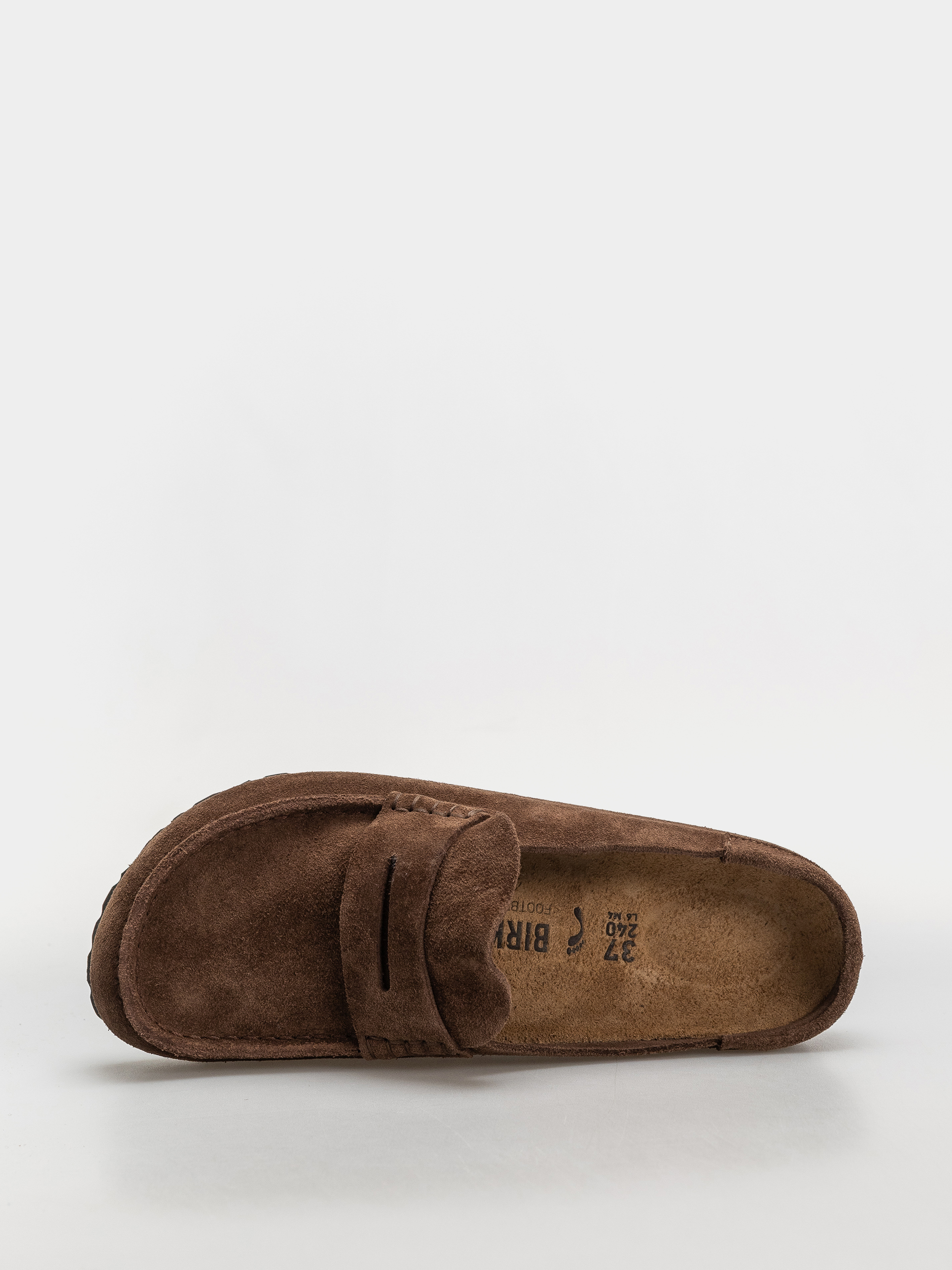 Plážovky Birkenstock Naples Wrapped Suede Leather Narrow (carafe)