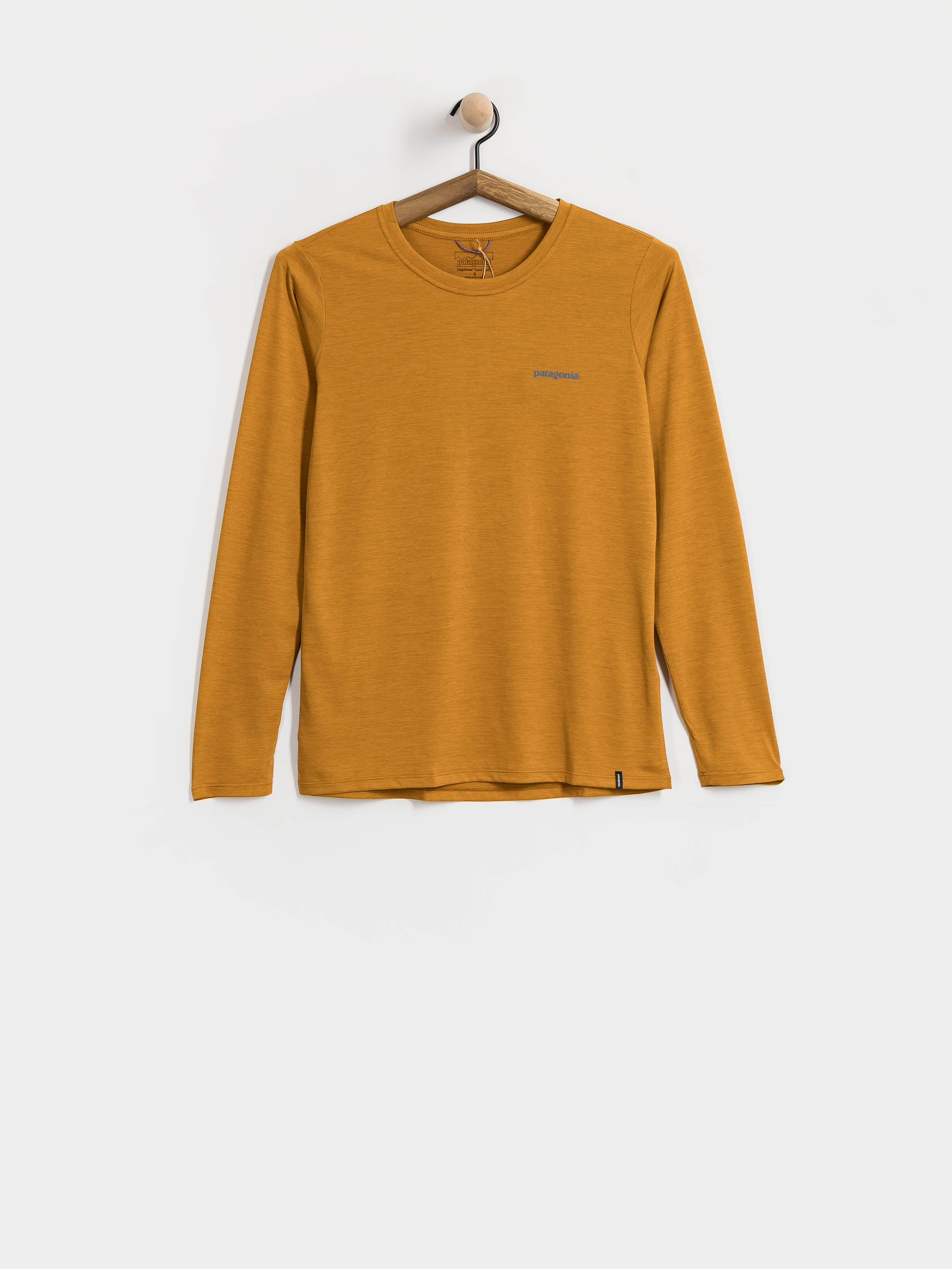 Triko Patagonia Cap Cool Daily Boardshort Logo Wmn (cinnamon brown dark cinnamon brown x dye)