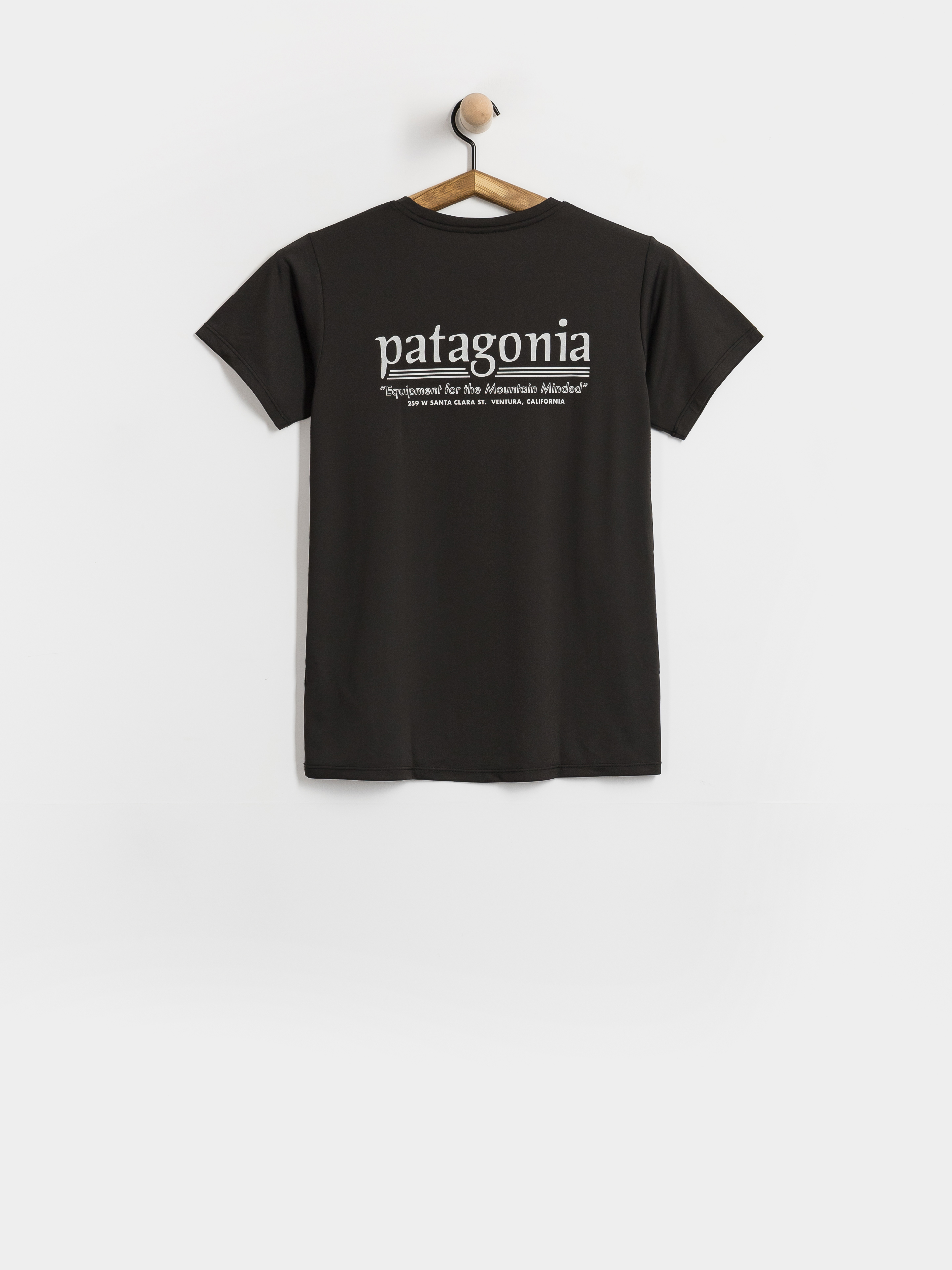 Tričko Patagonia Cap Cool Daily Hut Tripper Wmn (black)