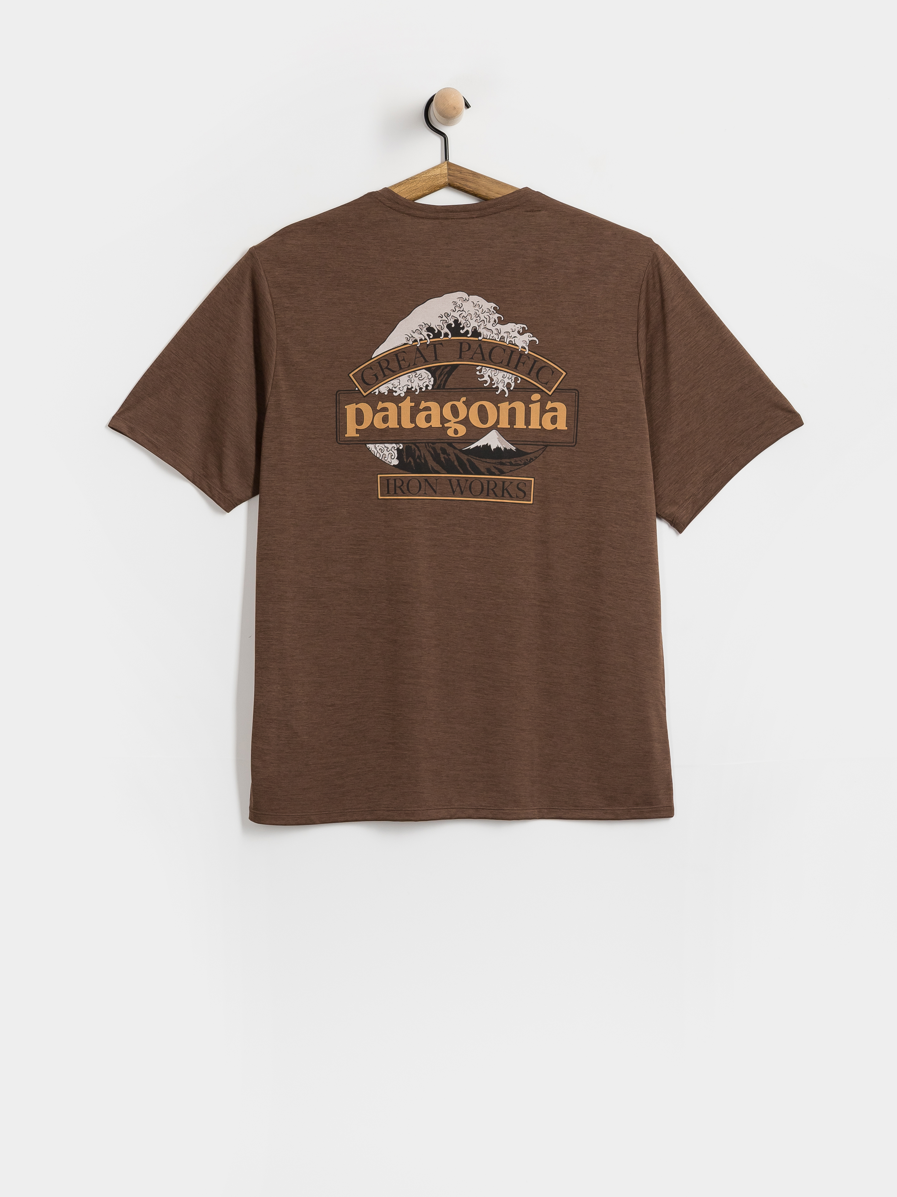 Triu010dko Patagonia Cap Cool Daily Great Waves (berm brown light berm brown x dye)