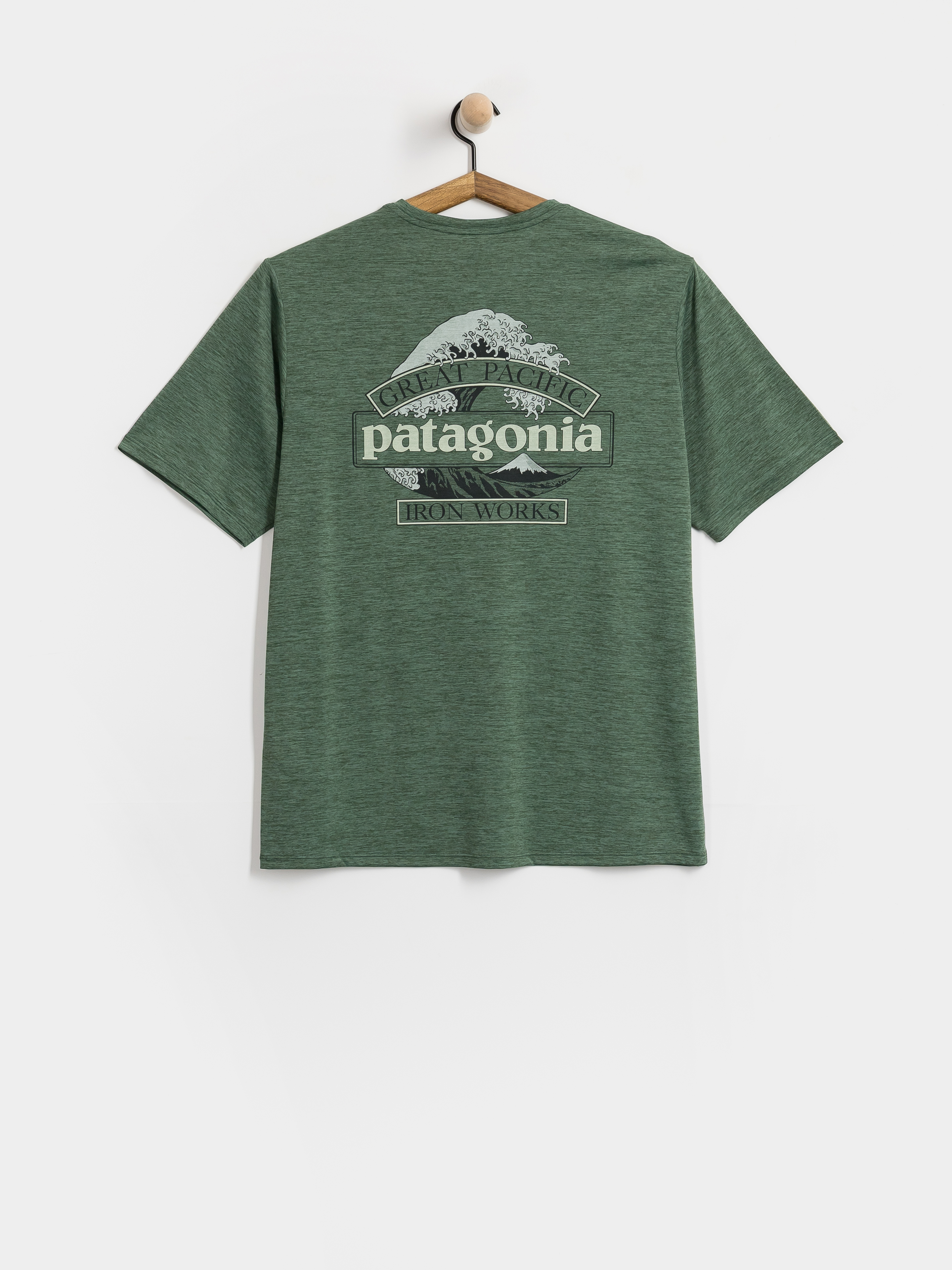 Triu010dko Patagonia Cap Cool Daily Great Waves (canopy green light canopy green x dye)