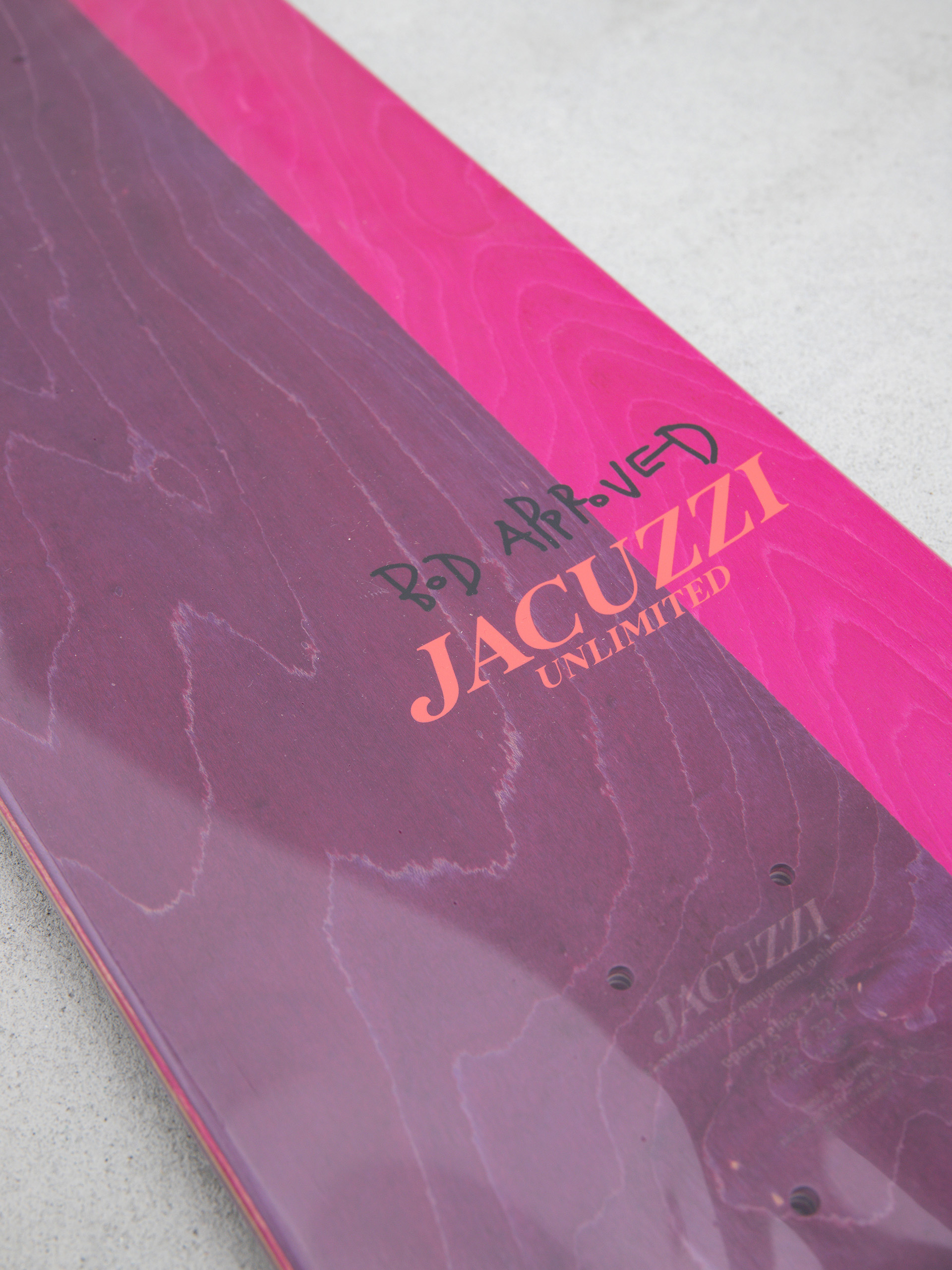 Deska Jacuzzi Koi Logo (black)