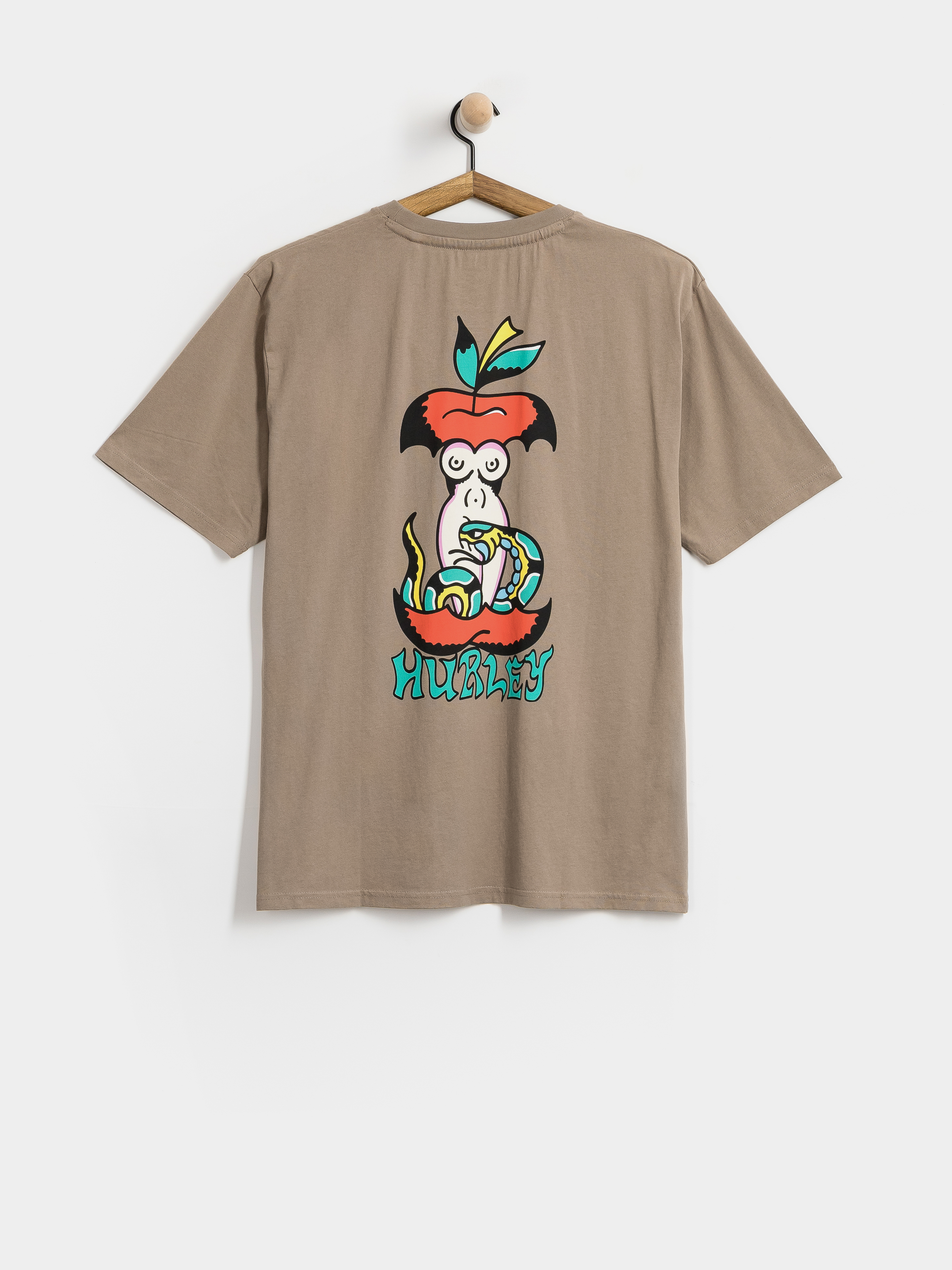 Tričko Hurley Etam Apple (taupe)