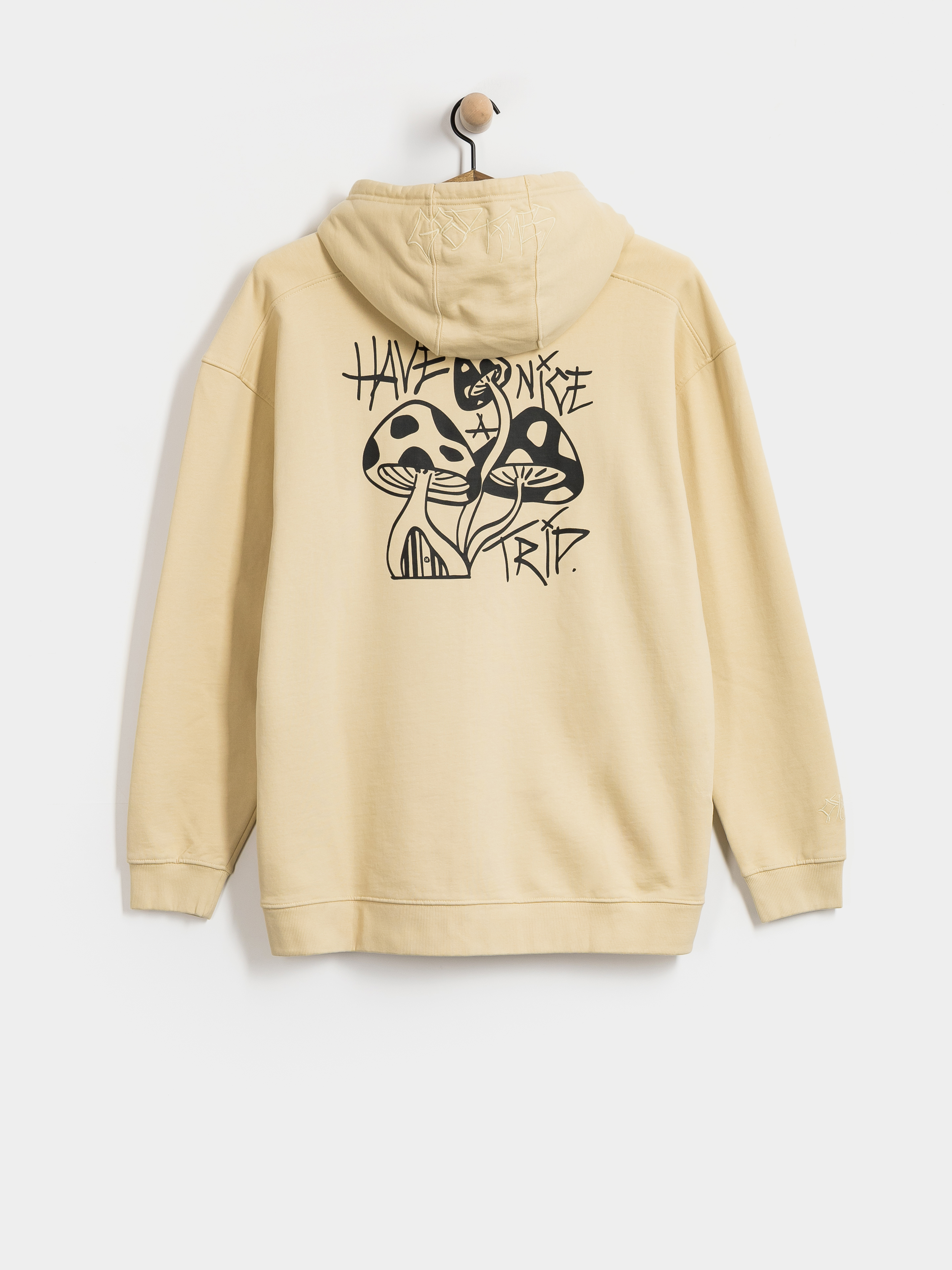 Mikina s kapucí Hurley Trip HD (cream)