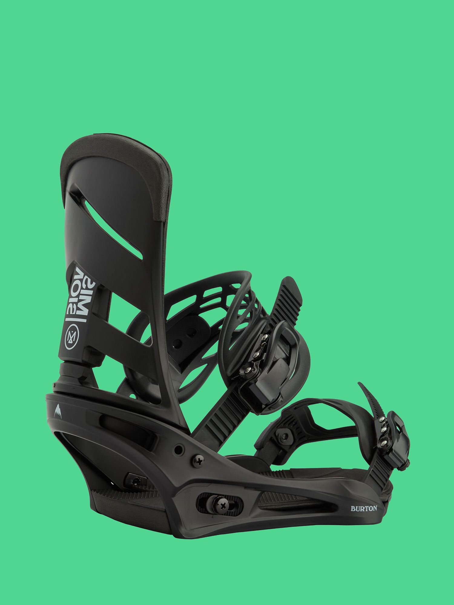 Snowboardové vázání Burton Mission Re:Flex (black)