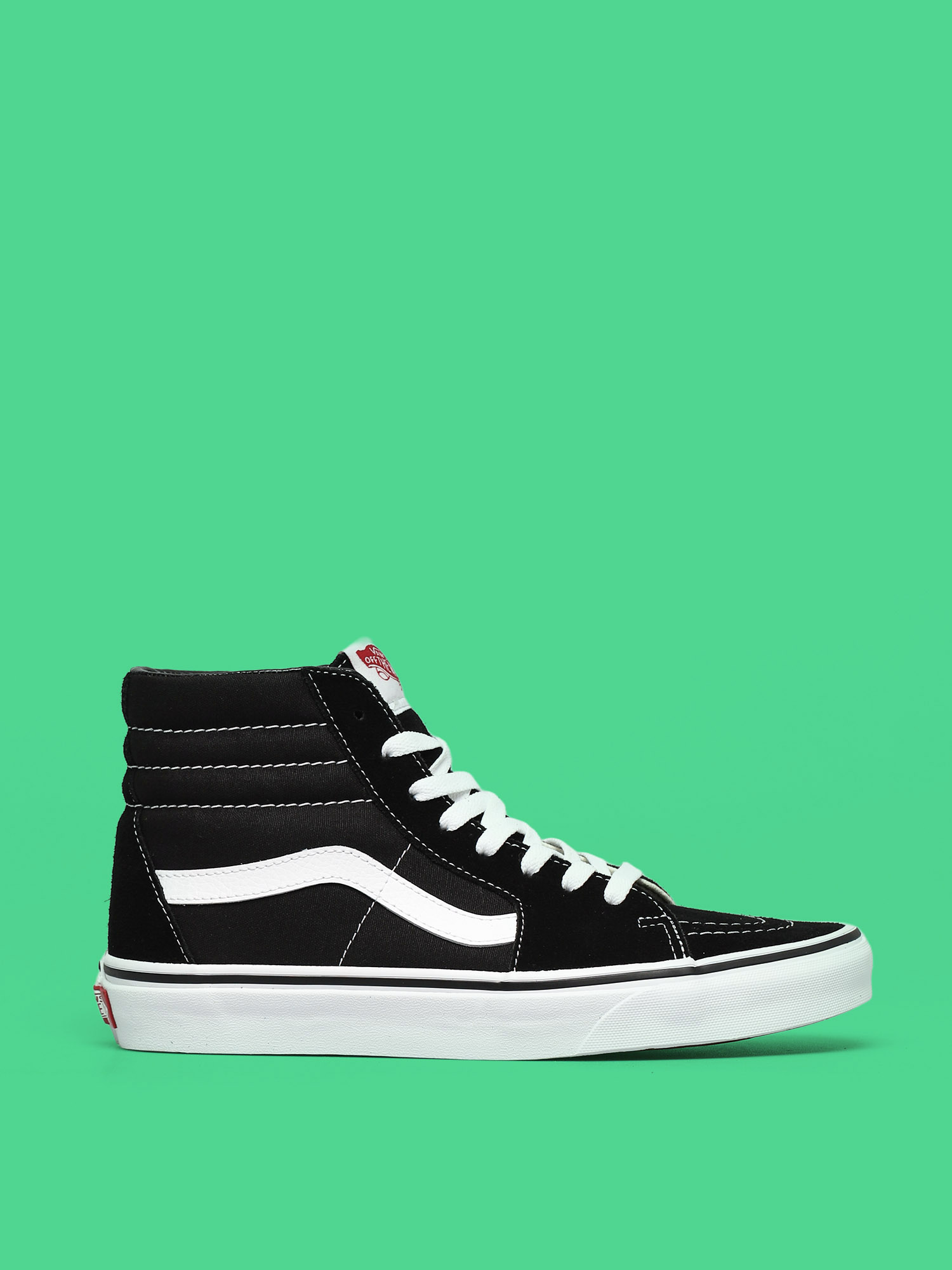 Boty Vans Sk8 Hi (black/black/white)