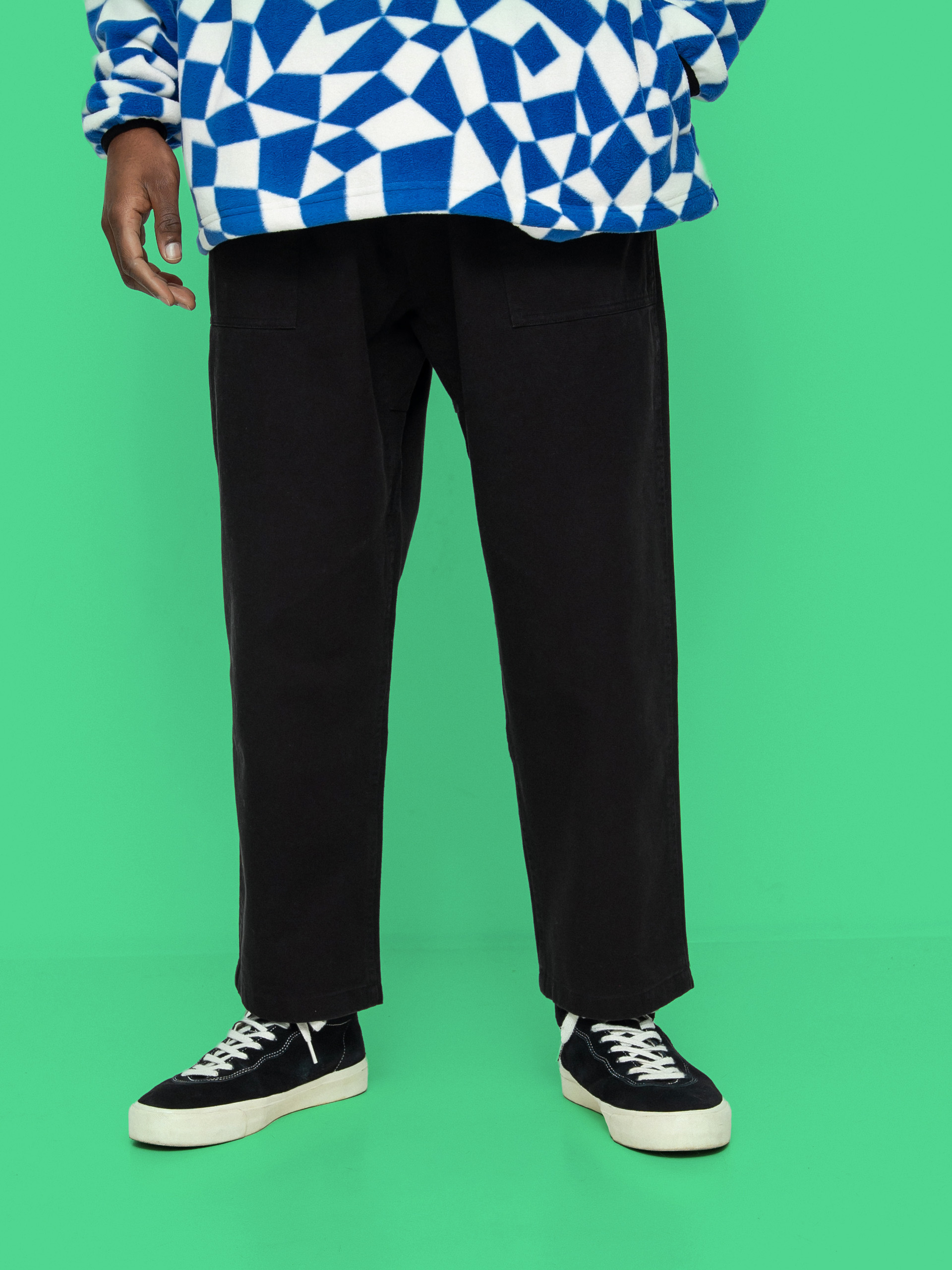Kalhoty Gramicci Loose Tapered (black)