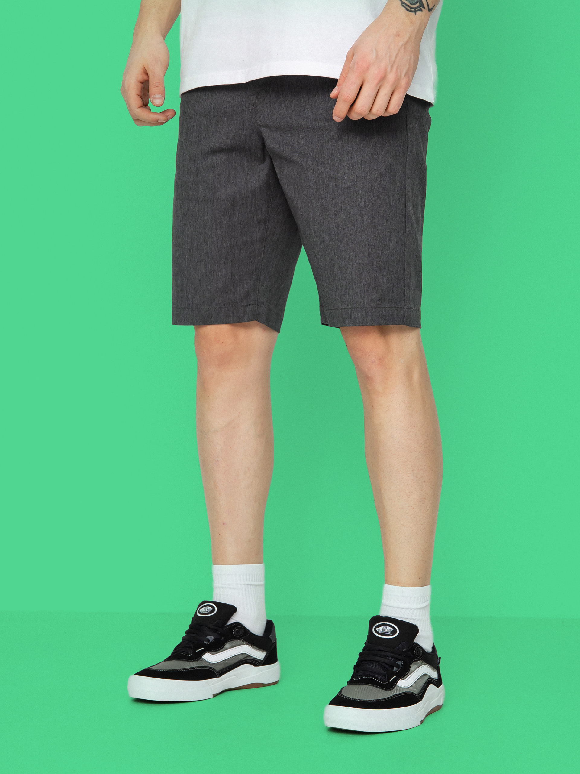 Kraťasy Volcom Frckn Mdn Strch 21 (charcoal heather)
