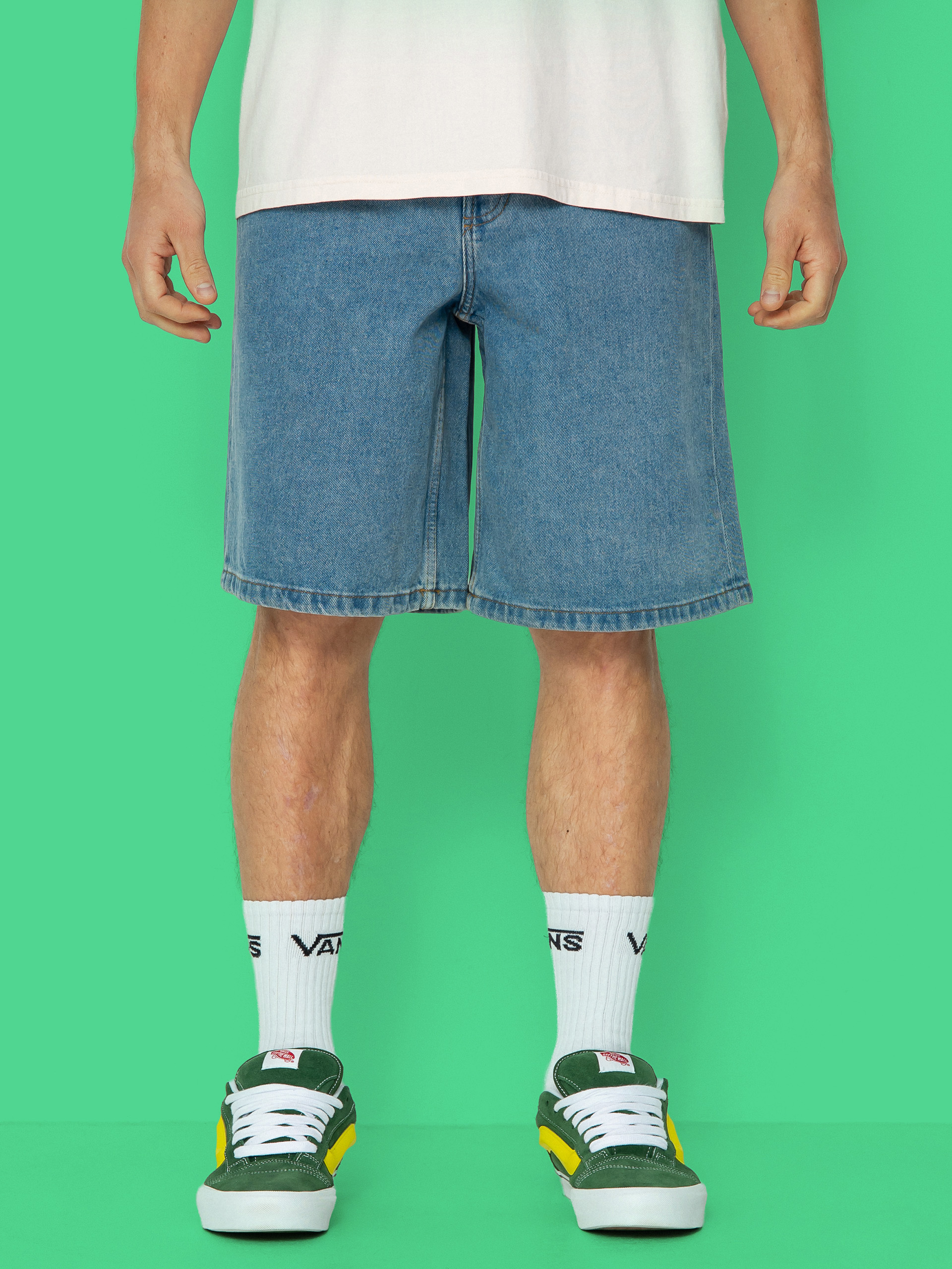 Krau0165asy Vans Check 5 Baggy Denim (stonewash/blue)