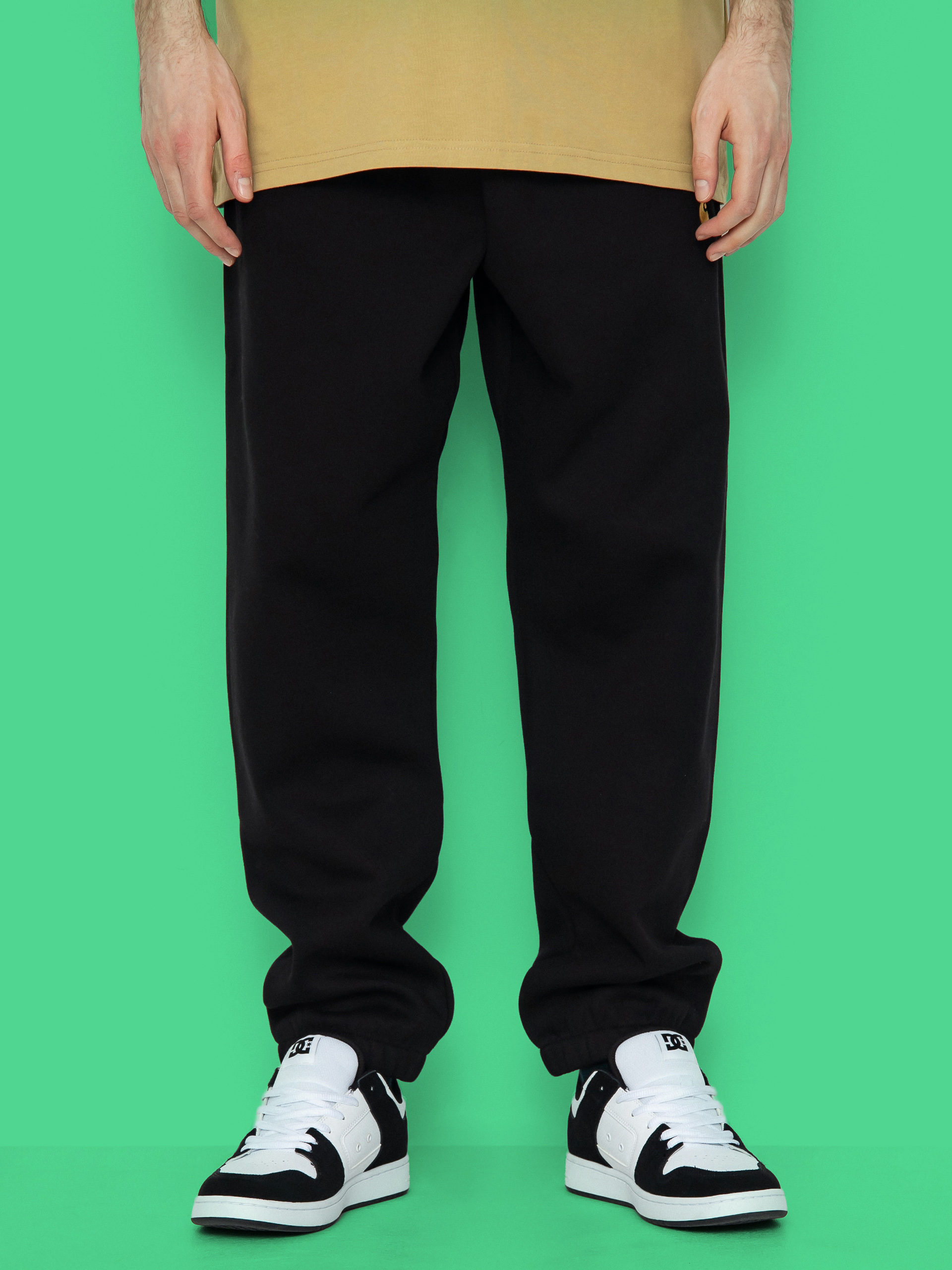 Kalhoty Carhartt WIP Chase (black/gold)