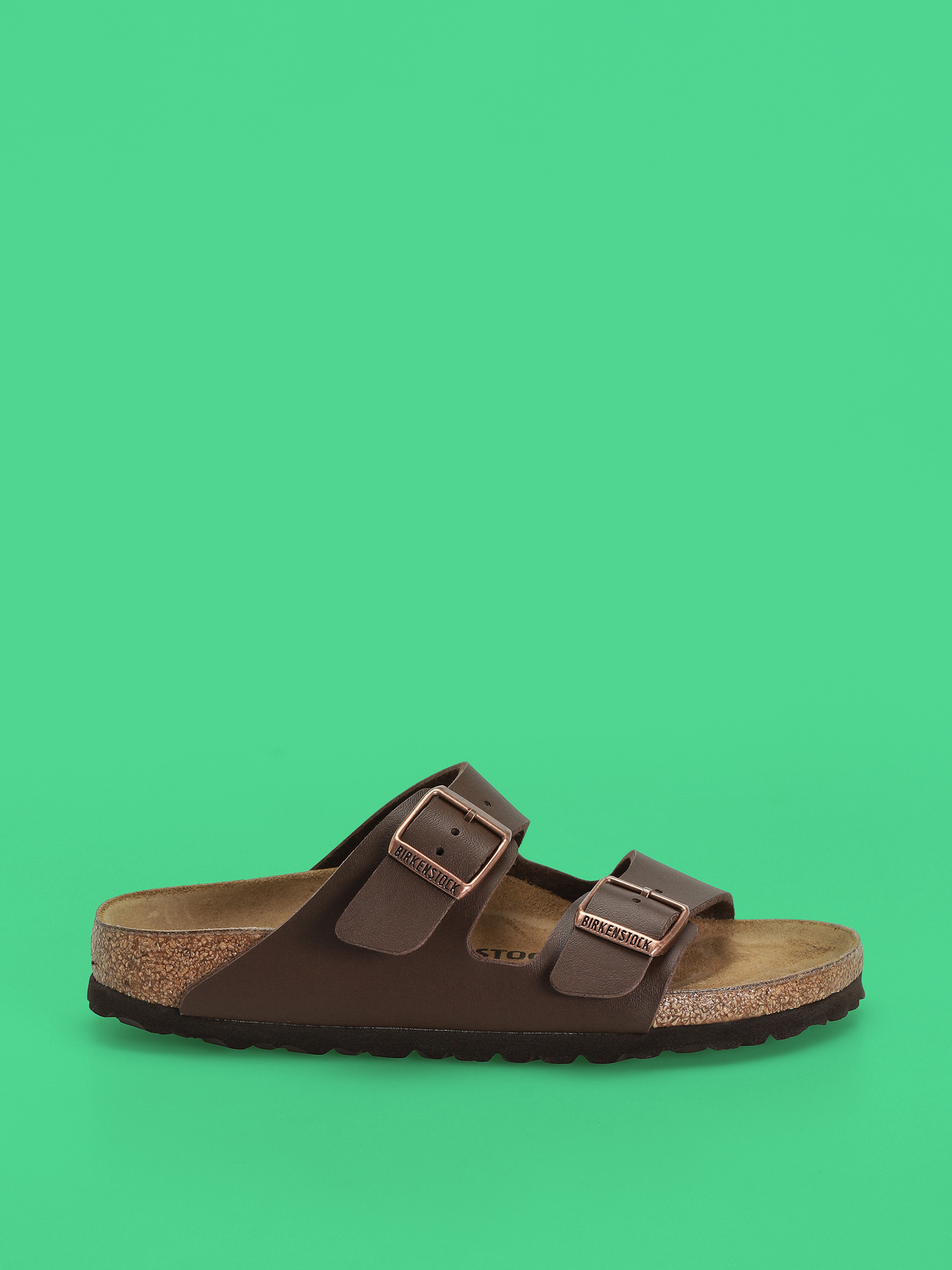Plážovky Birkenstock Arizona Narrow Wmn (bf dark brown)