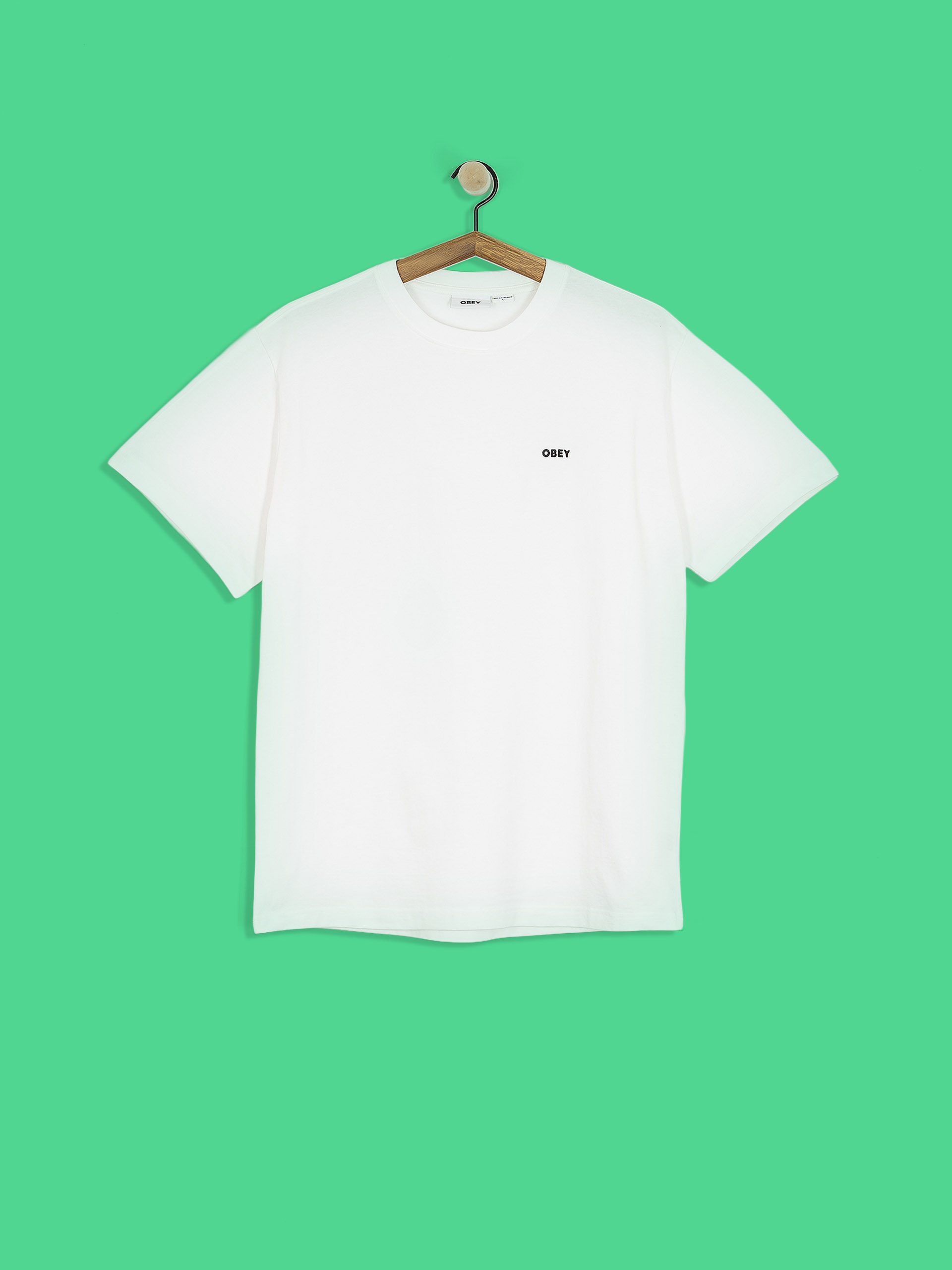 Tričko OBEY Established Works Bold (white)