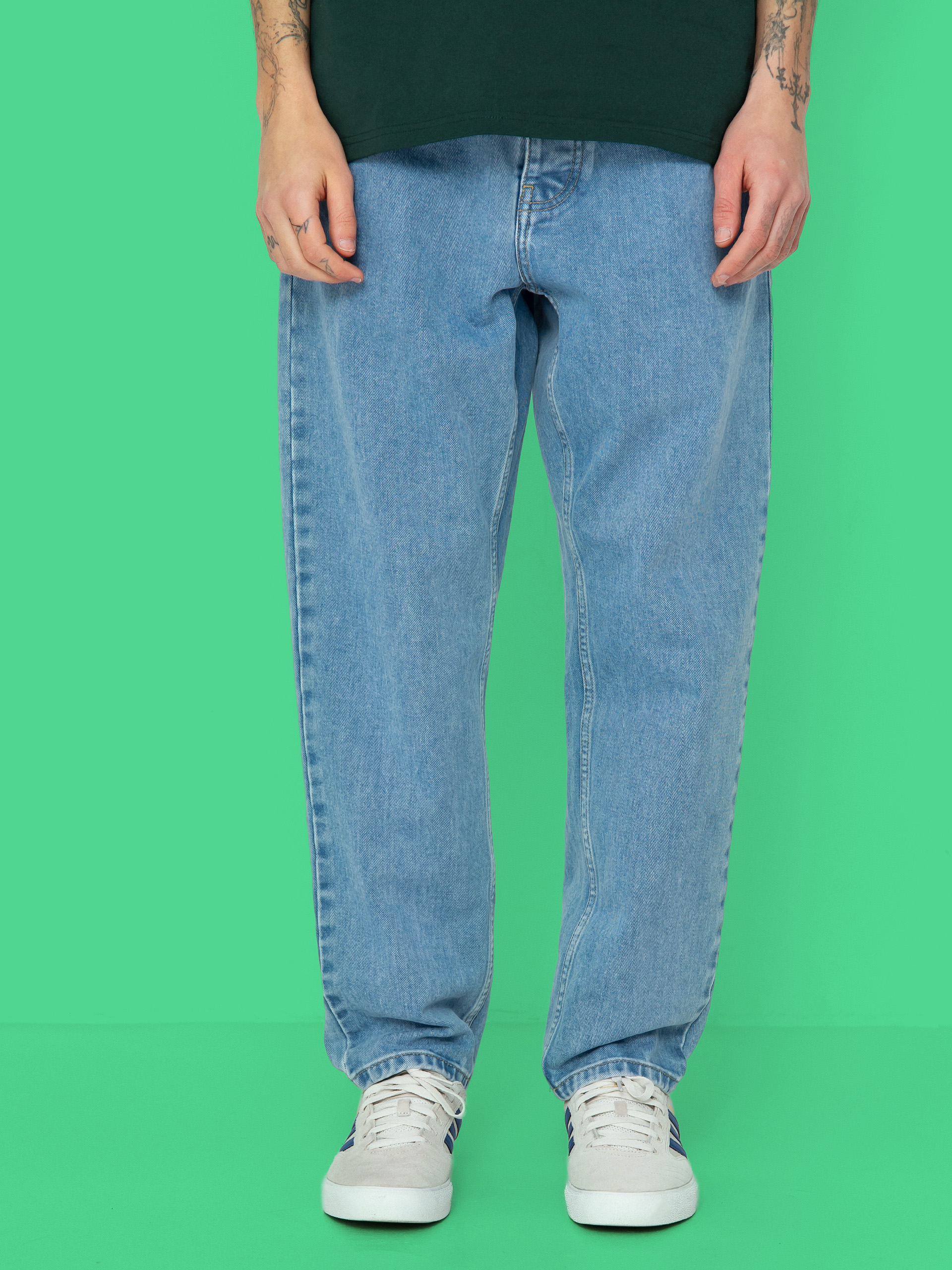 Kalhoty Carhartt WIP Newel (blue)