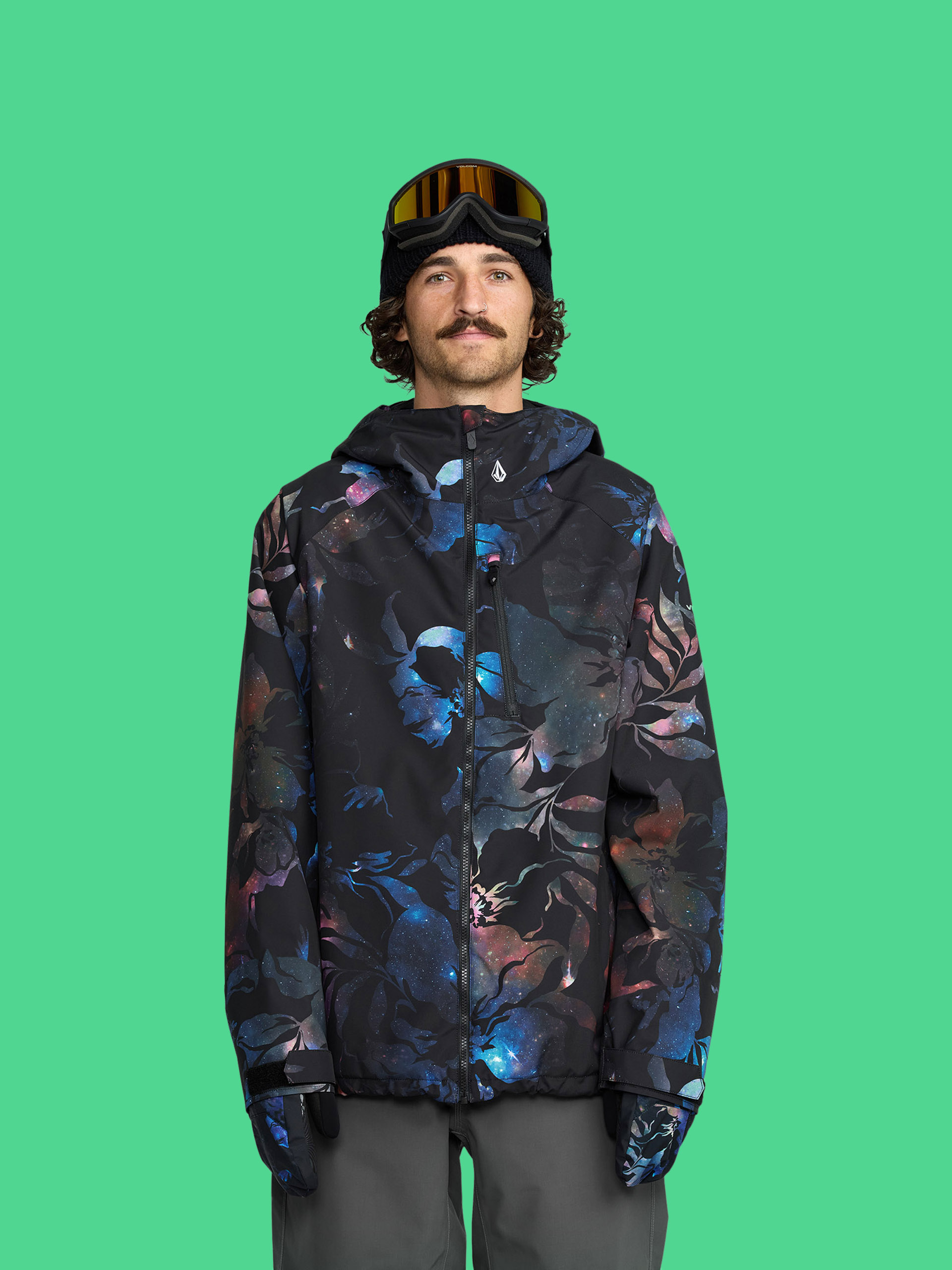 Snowboardová bunda Volcom 2836 Ins (space aloha)