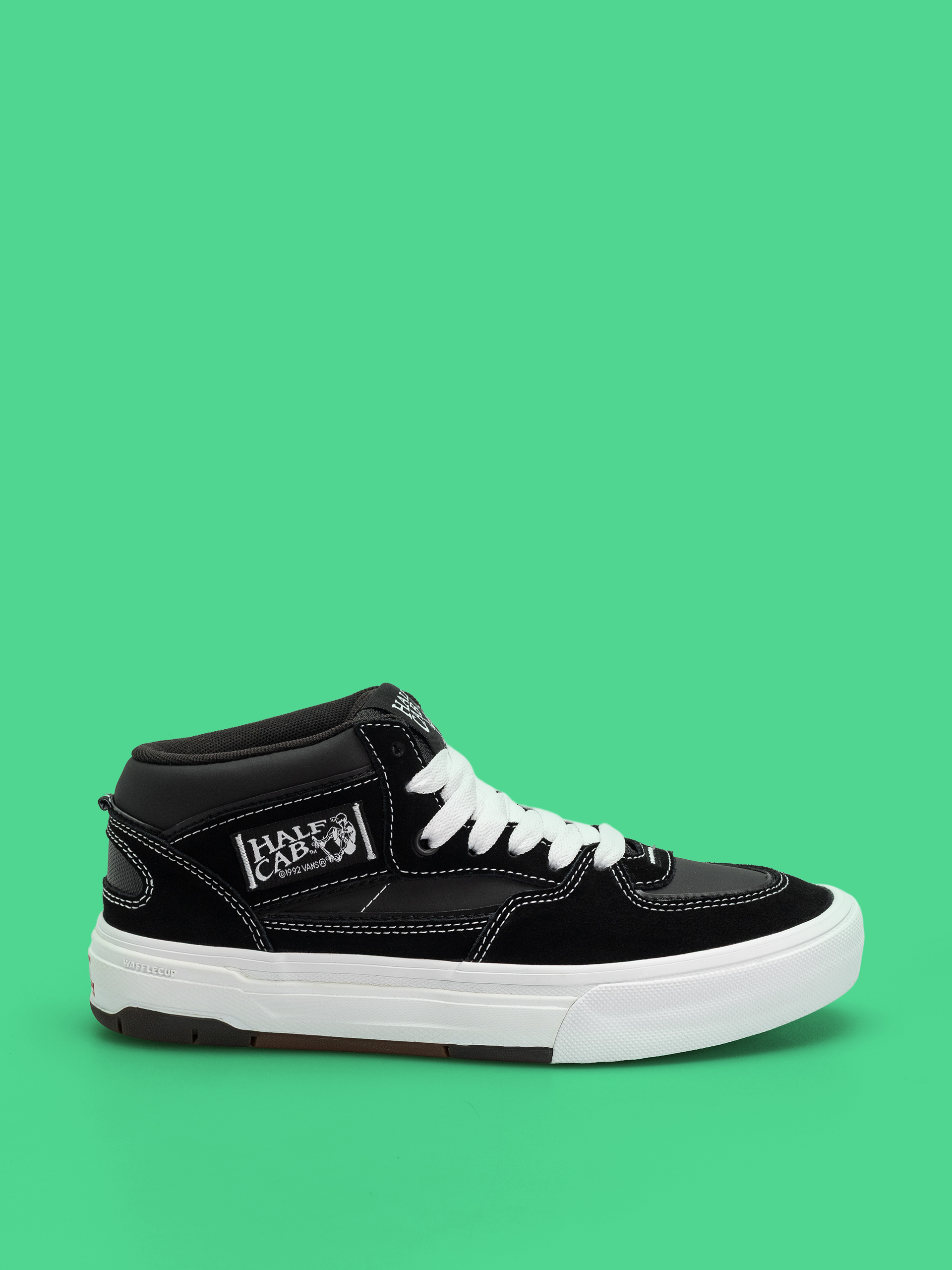 Boty Vans Skate Half Cab Wafflecup (black/white)