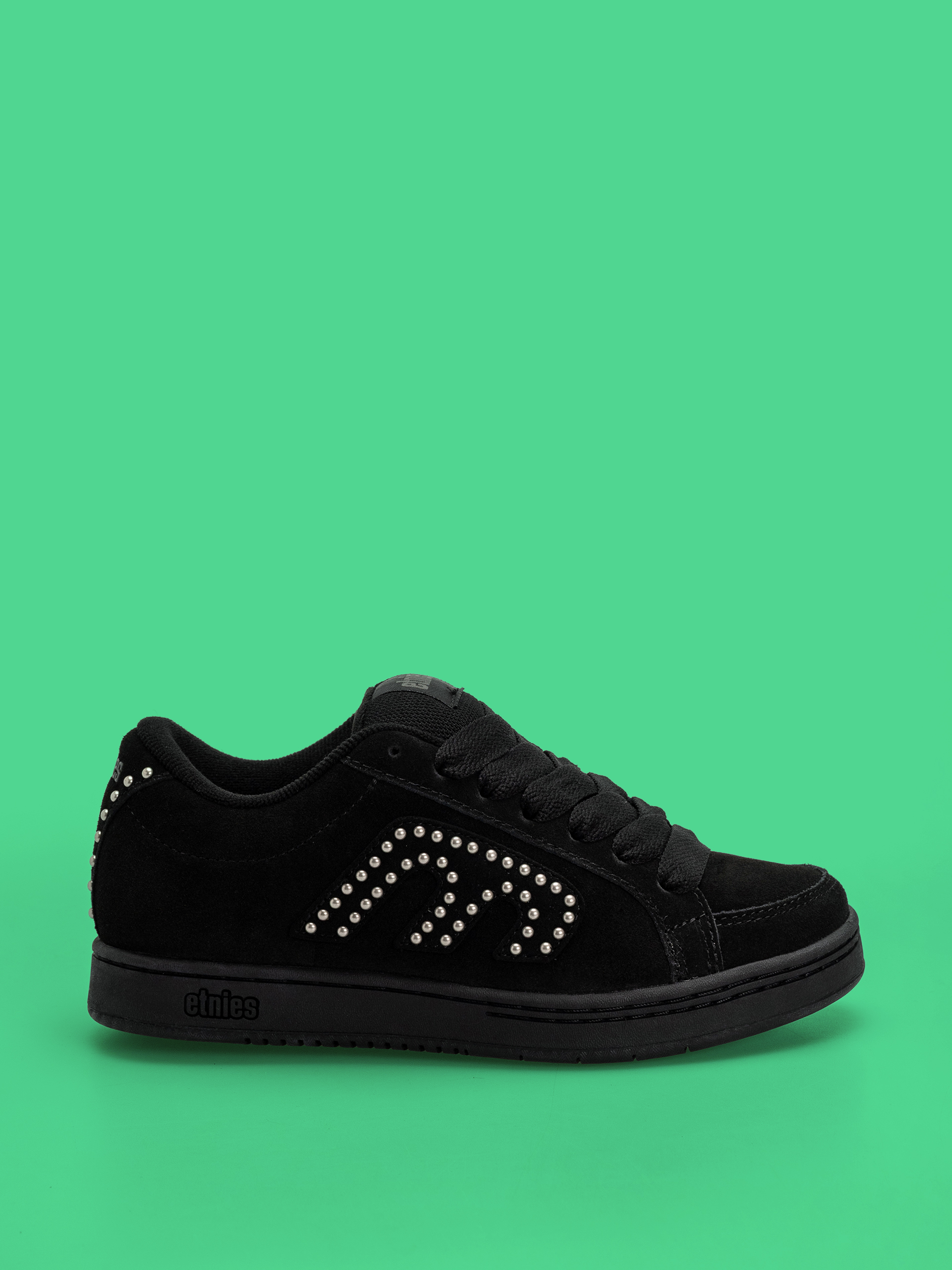 Boty Etnies Kingpin (black/black/silver)