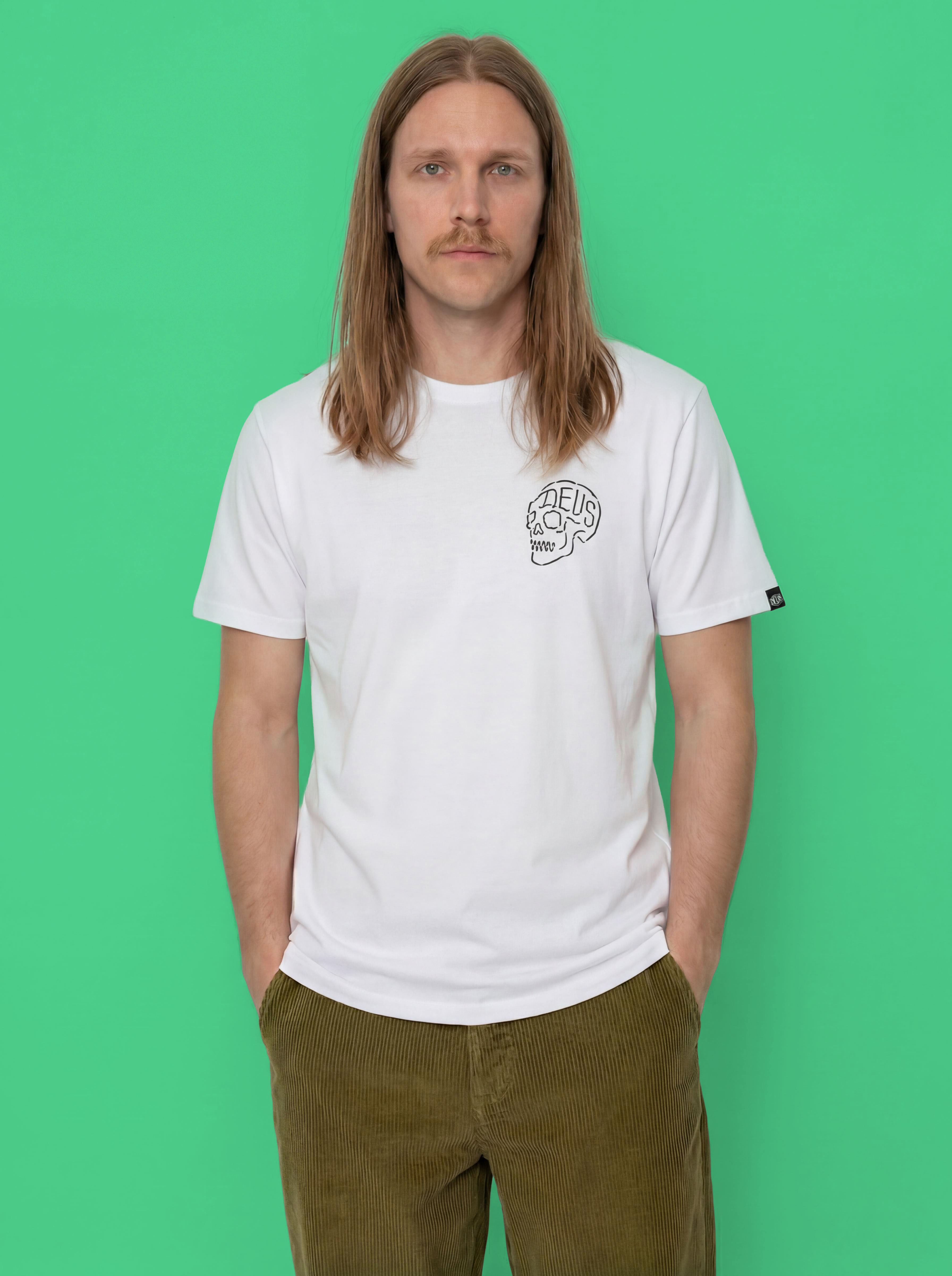Tričko Deus Ex Machina Venice Skull (white)