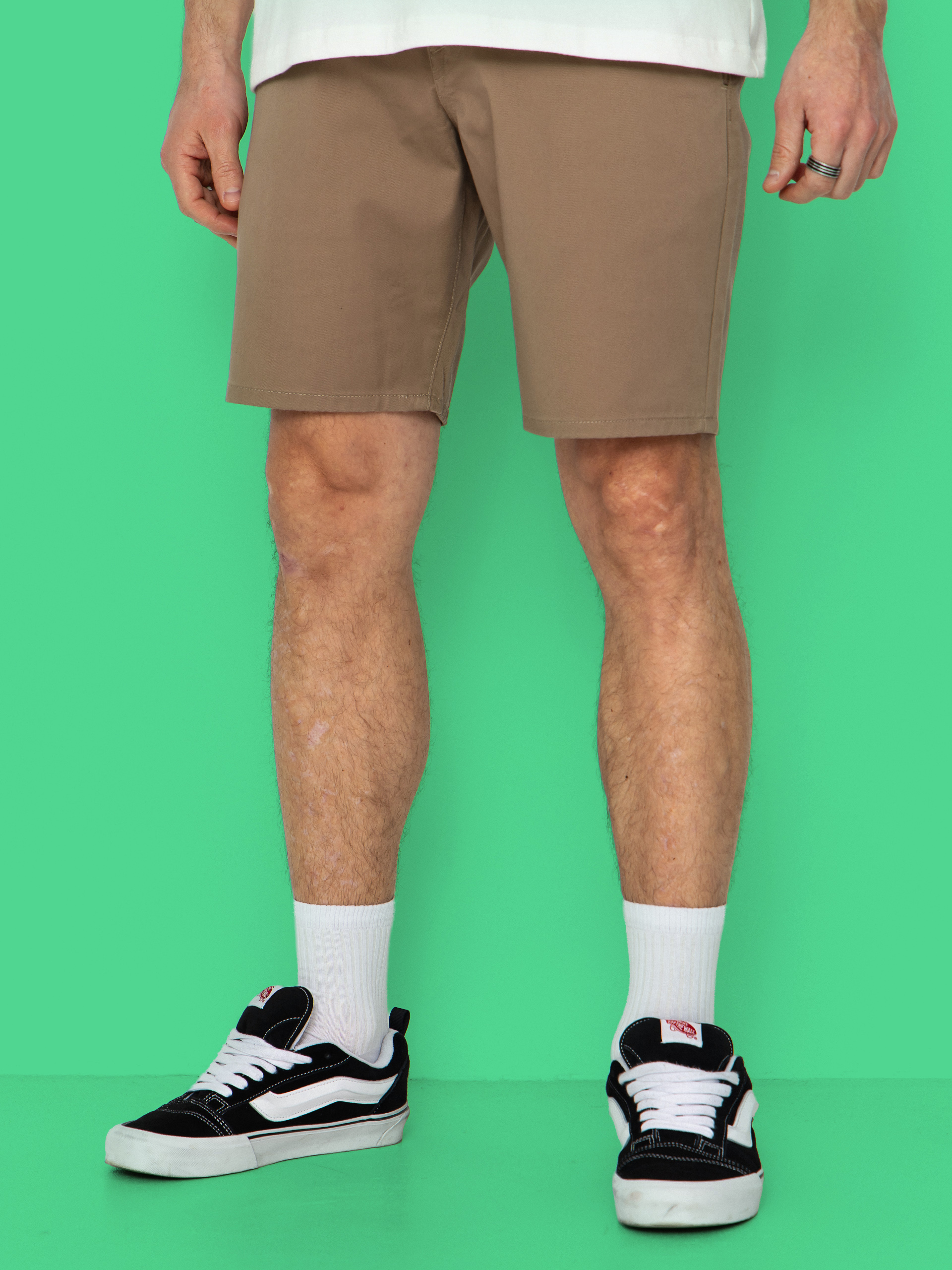 Kraťasy Volcom Frickin Mdrn Stch 19 (khaki)
