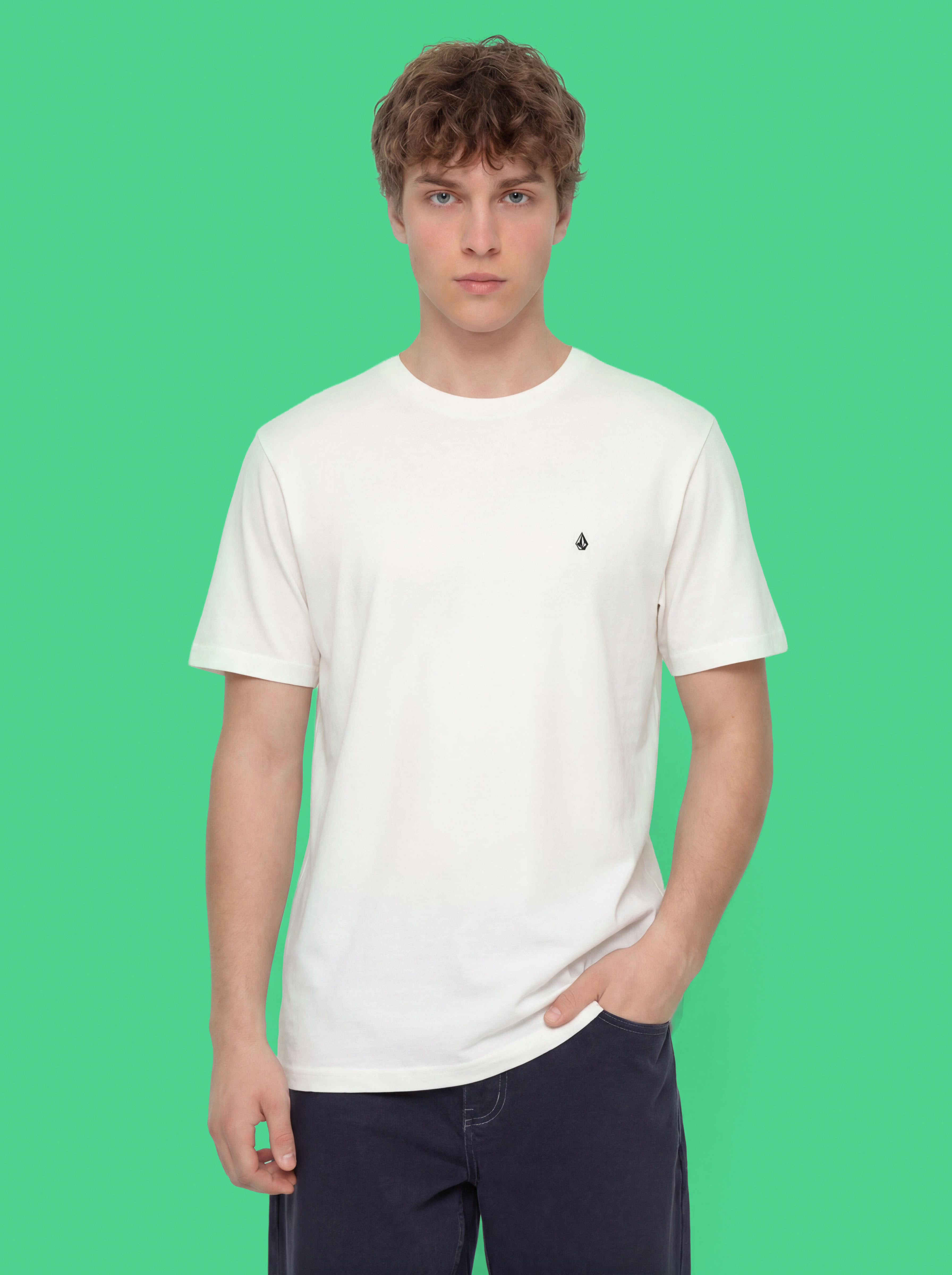 Tričko Volcom Stone Blanks Bsc (white)