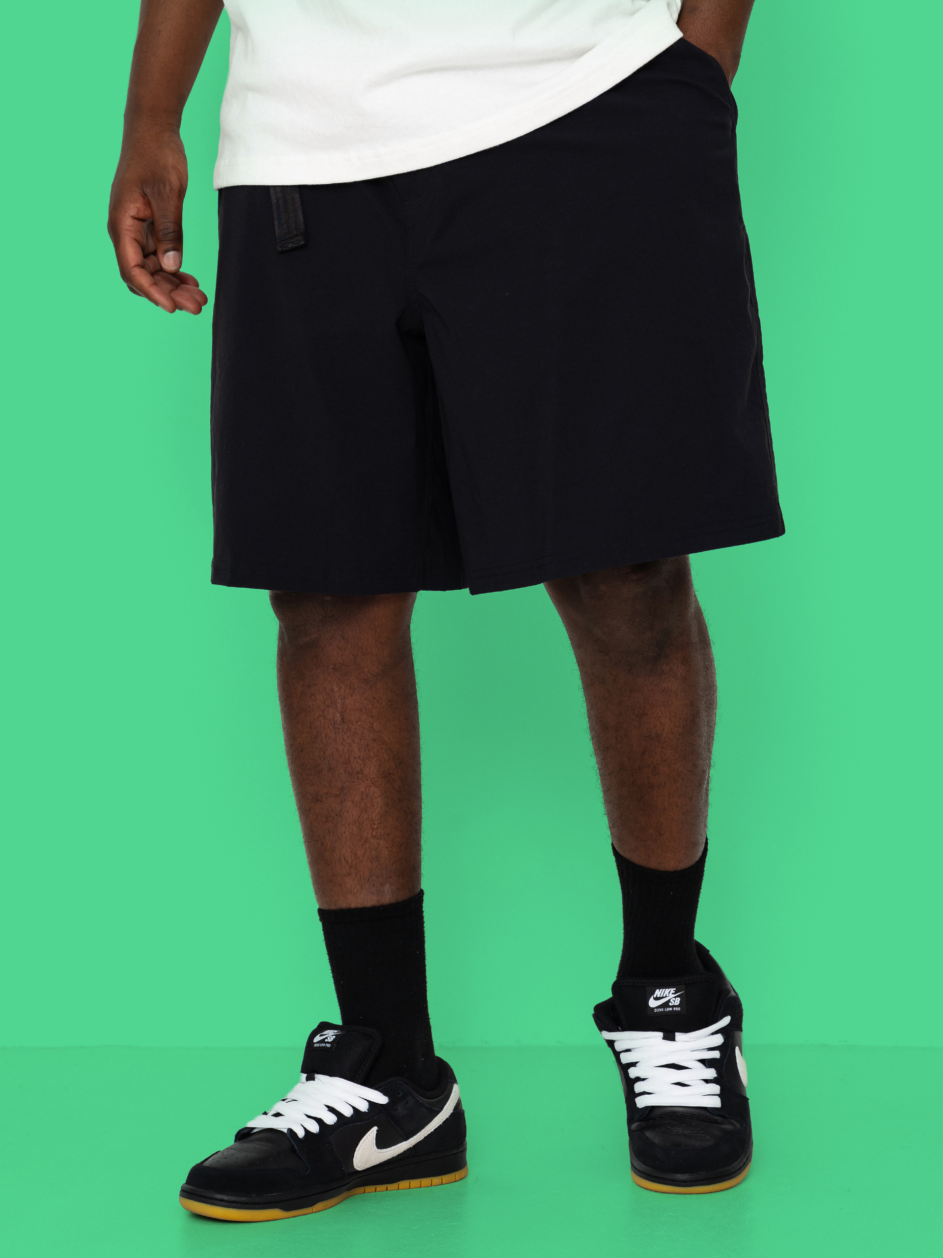 Kraťasy Nike SB 9er (black/white)