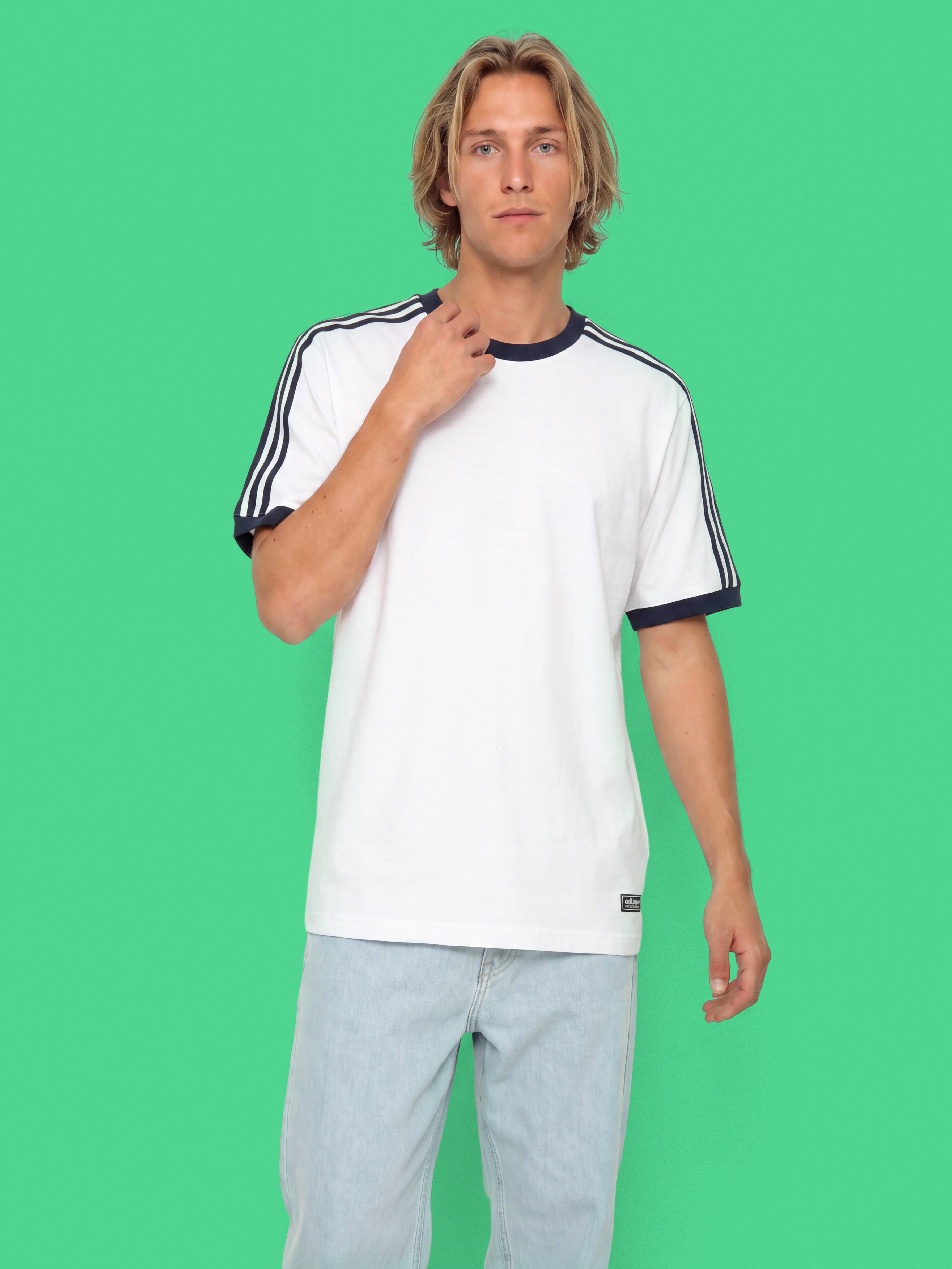 Tričko adidas Fsbs Ringer (white/aurink)