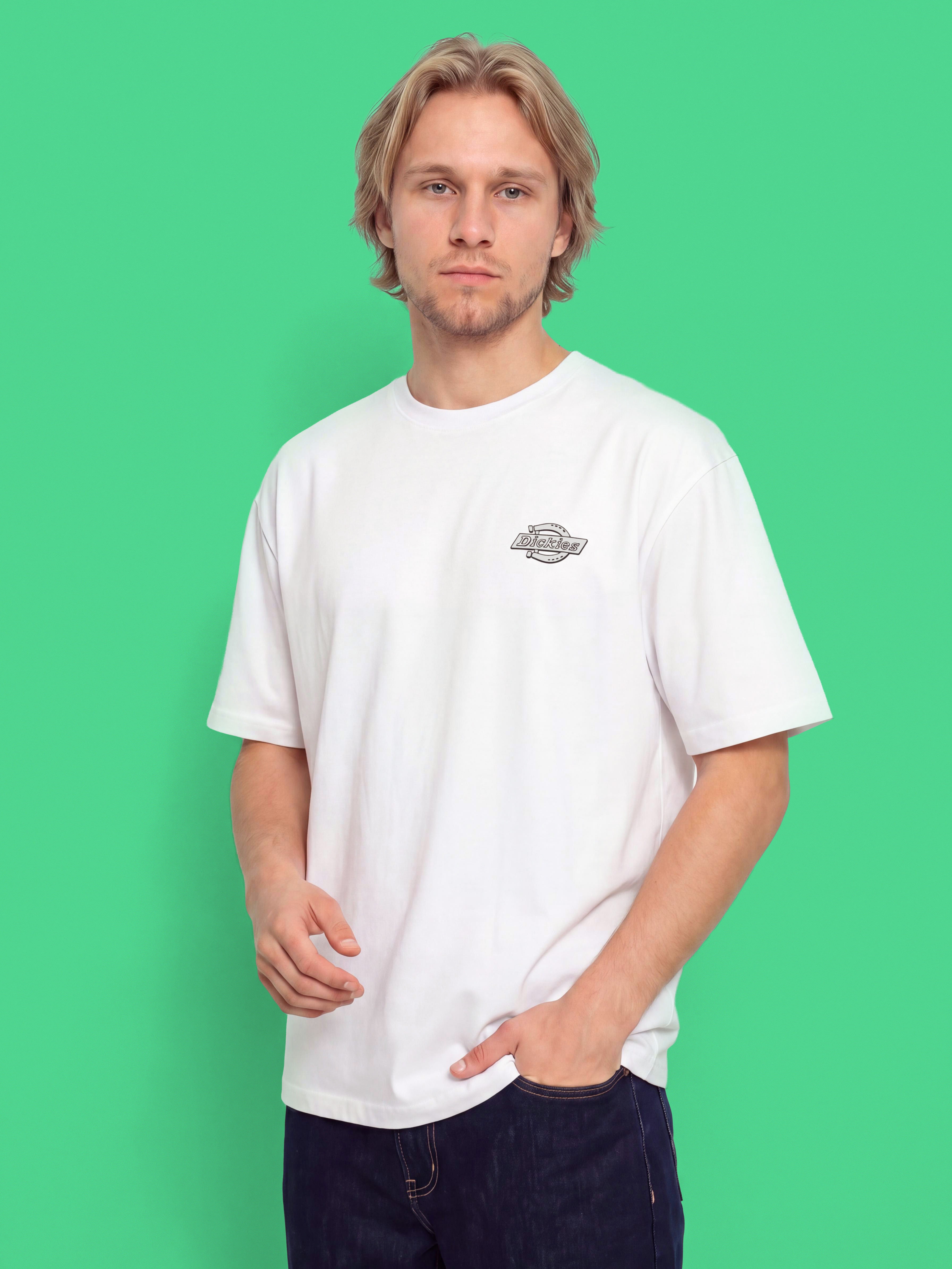 Tričko Dickies Millville (white)