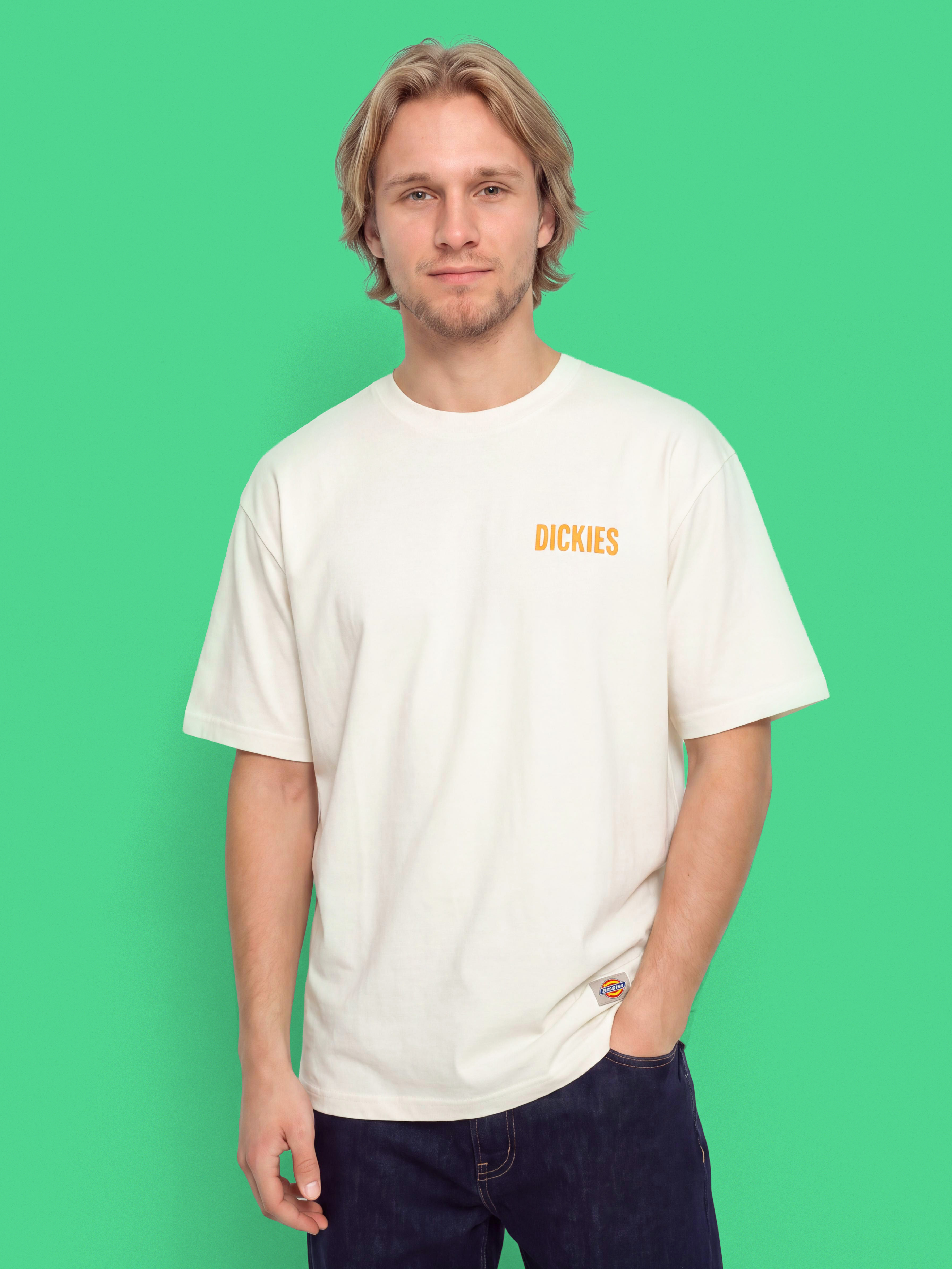 Tričko Dickies Wolfhurst (egret)
